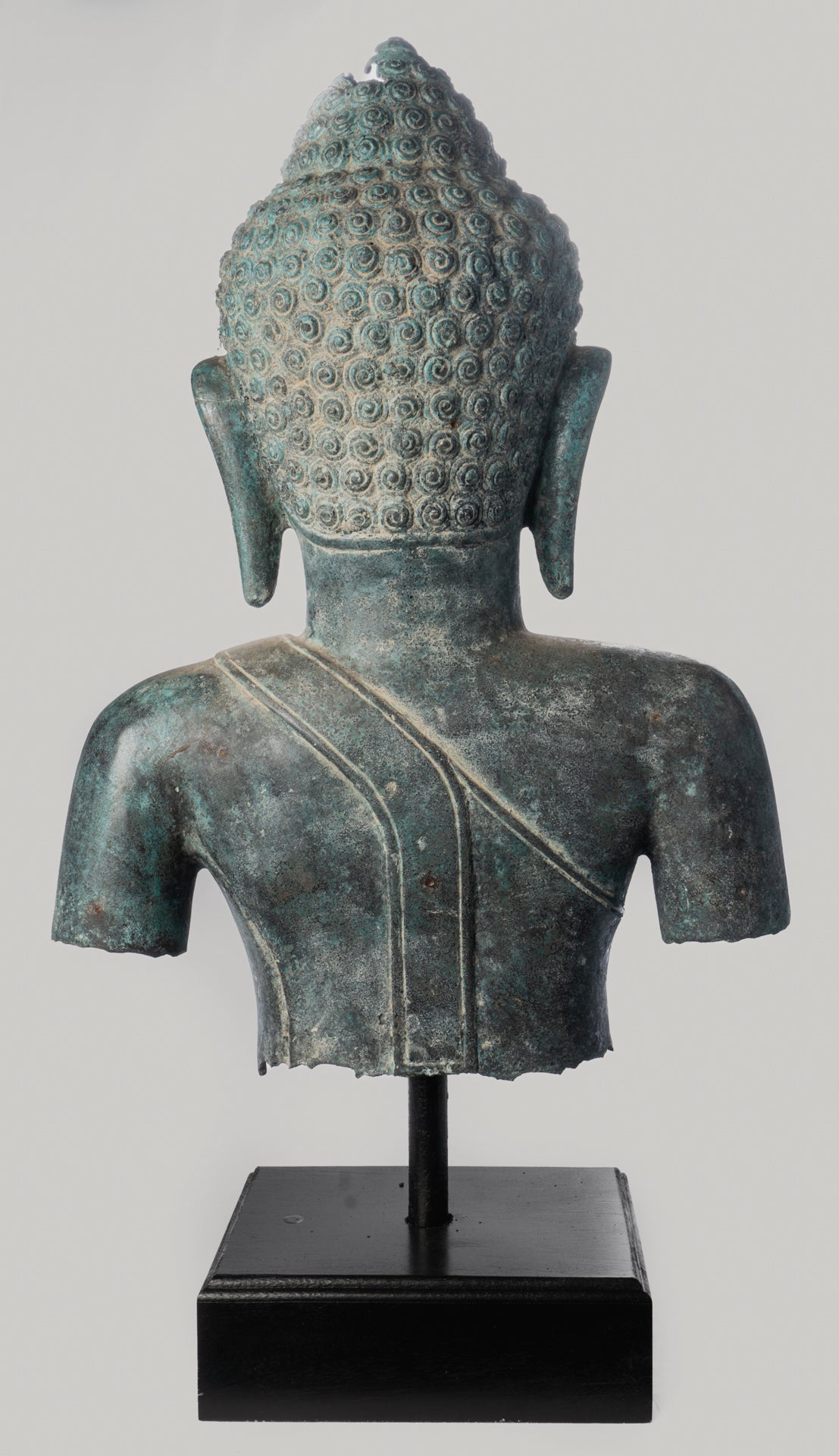 Buddha Statue - Antique Thai Style Southeast Asia Guatama Buddha Torso Statue - 67cm/27"