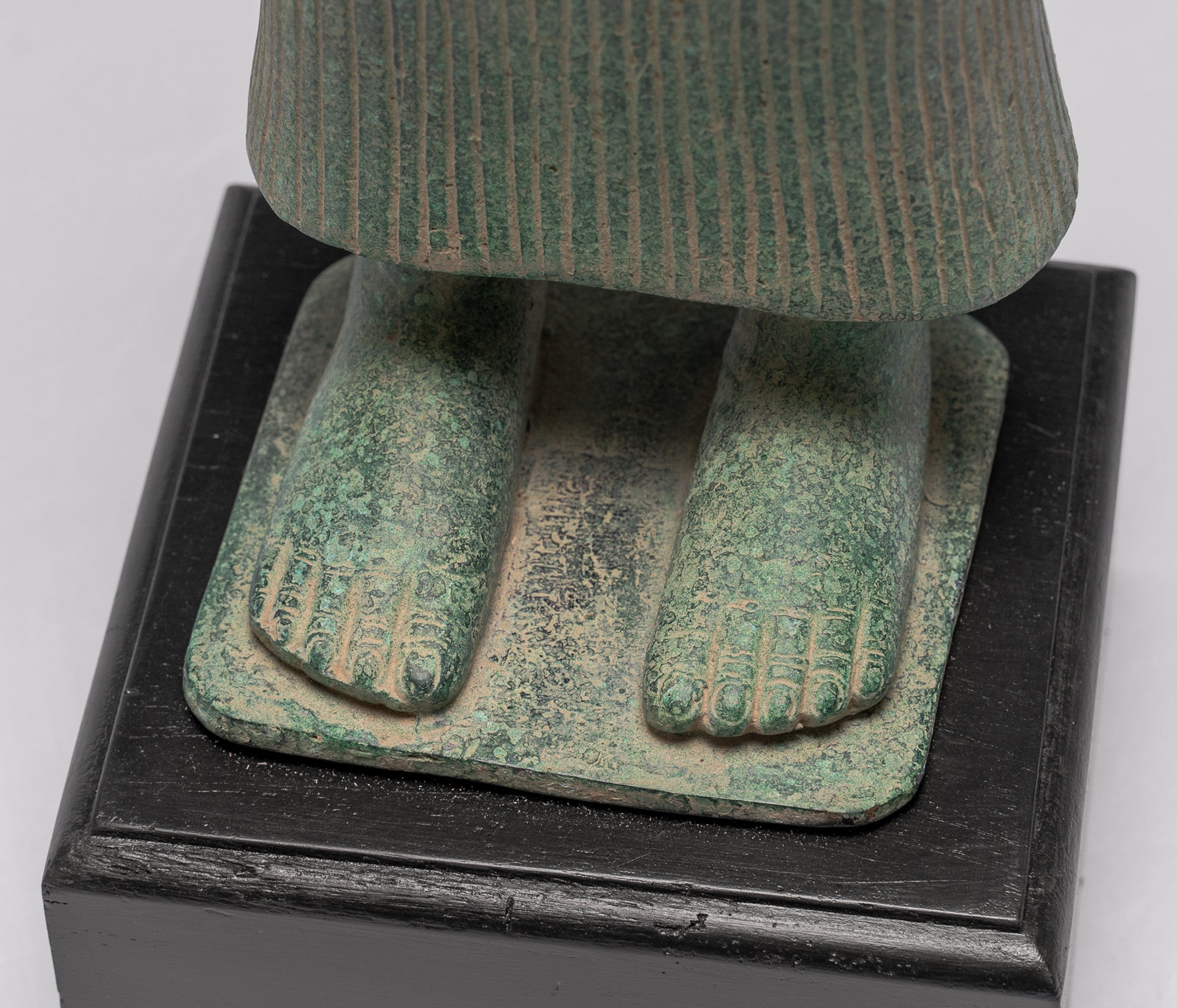 Deity Statue - Antique Khmer Style Banteay Srei Prajnaparamita Statue / Goddess - 72cm/29"