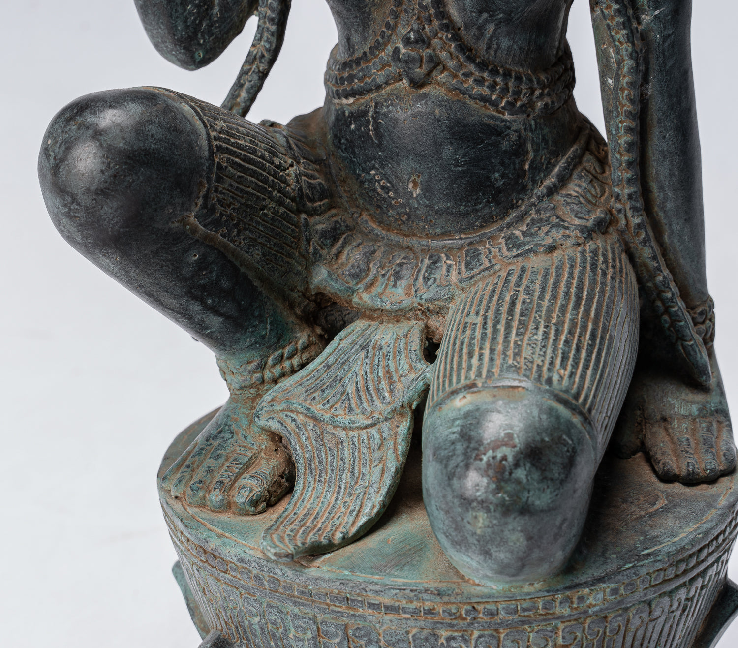 Estatua de Apsara - ANGKOR ANGKOR ANGKOR ANGKOR ANTIGUO APSARA A APSara o ángel - 35 cm/14 "