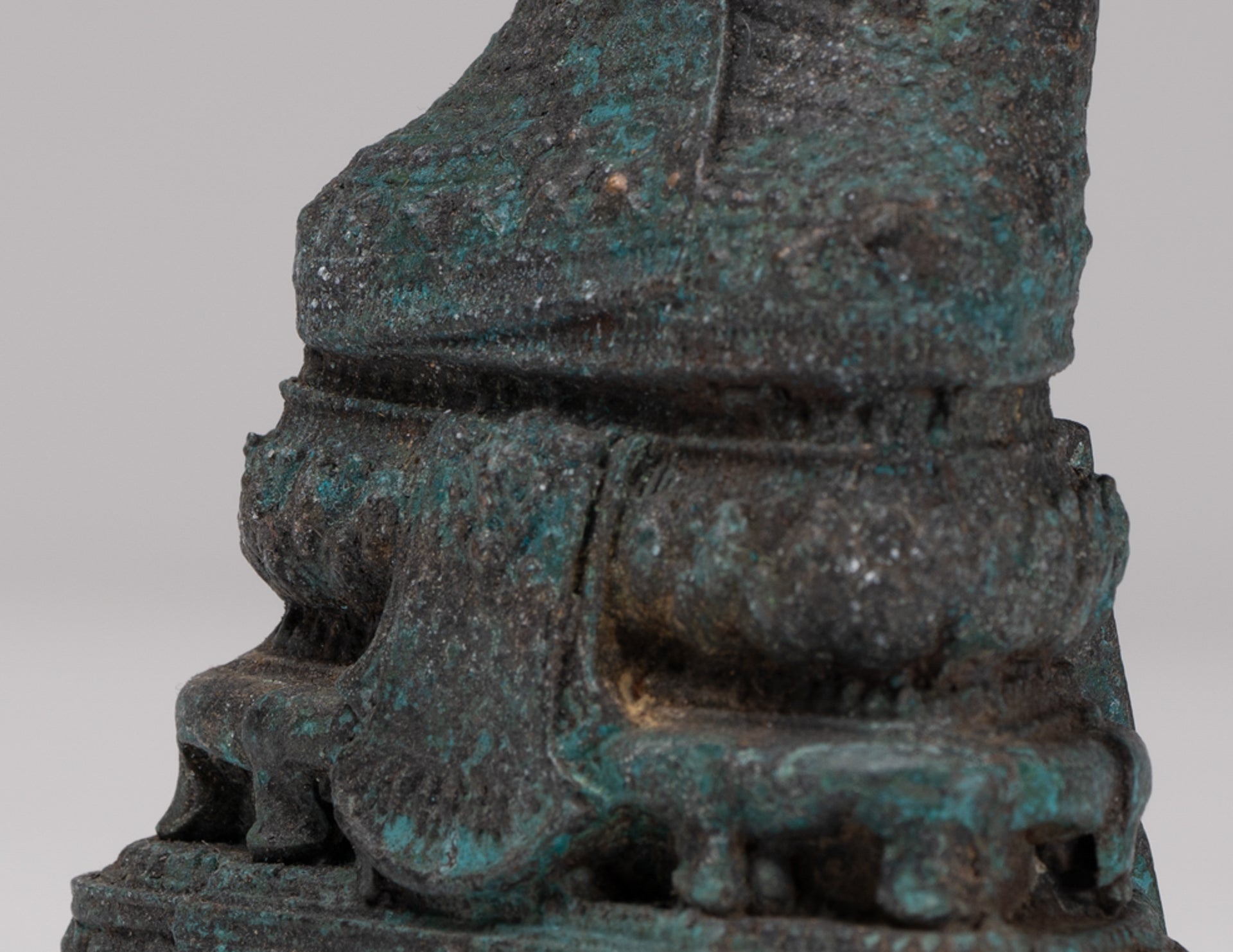 Escultura de Buda - Estatua de Buda de Buda de Invierno de Bronce de Bronce Thai Thai Thai - 12.5cm/5 "