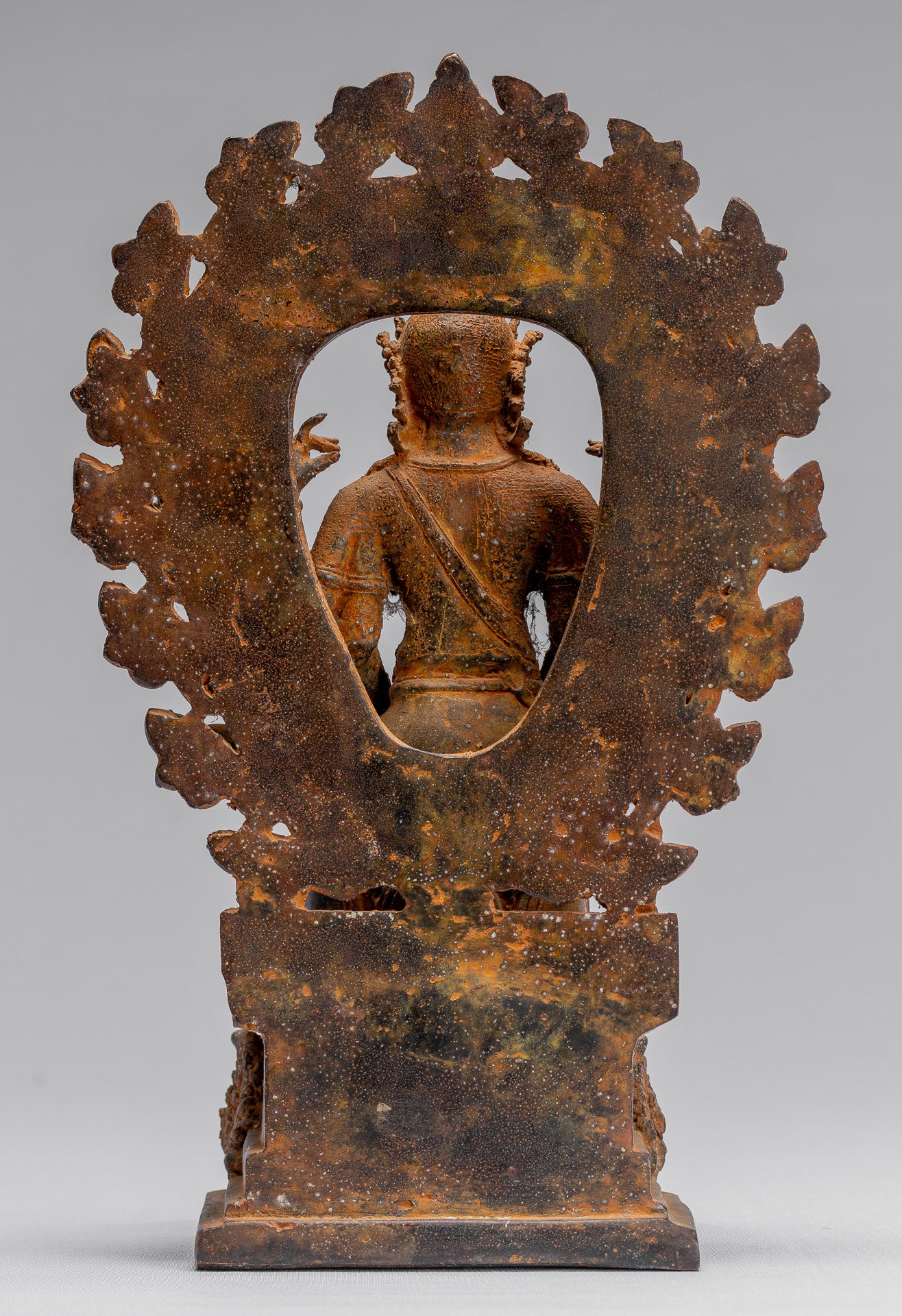 Bodhisattva Statue-Antike Indonesische Stil Javanese 16-Arm Avalokiteshvara Bodhisattva Statue-28cm/11 "