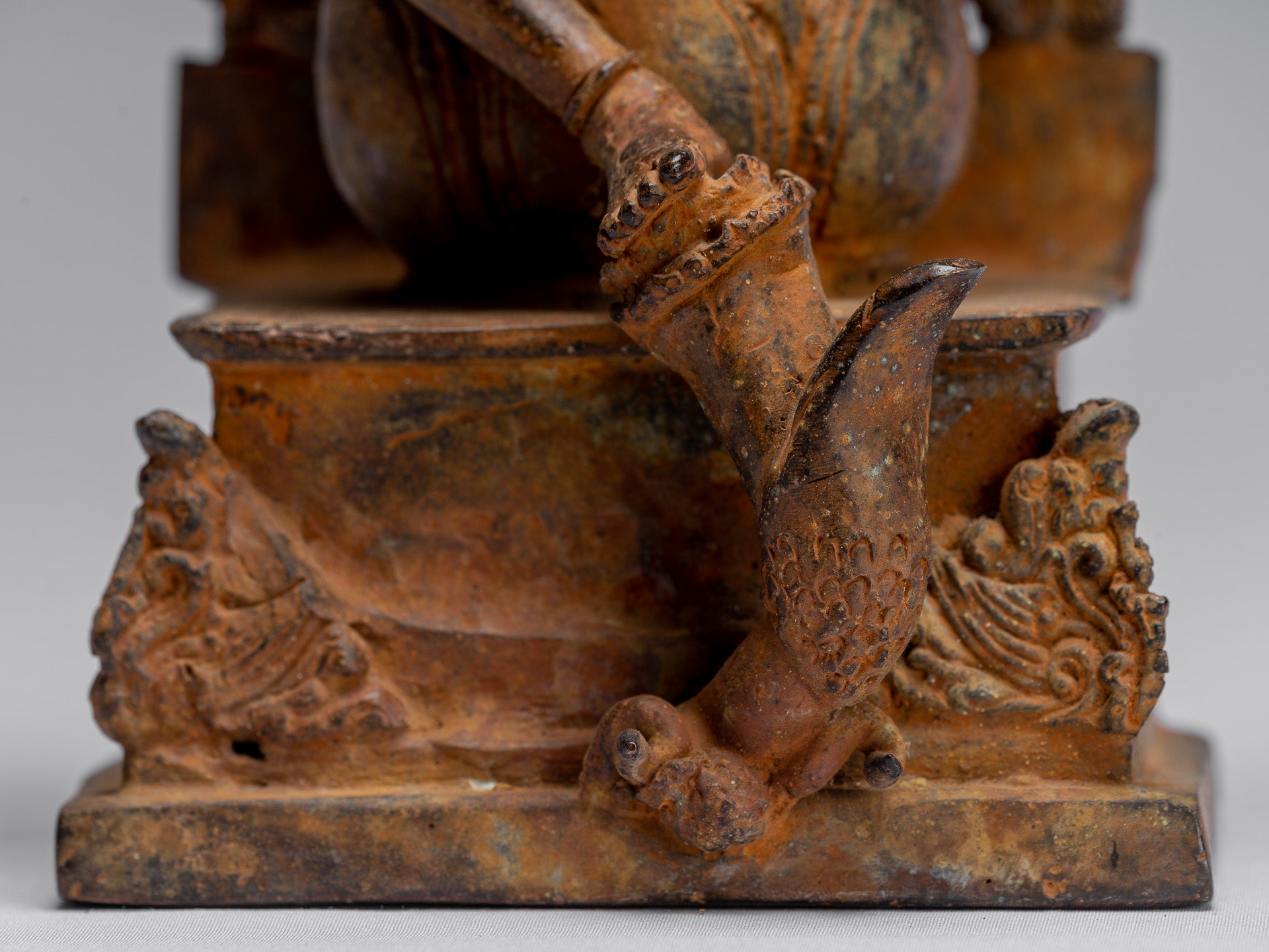 Bodhisattva Statue-Antike Indonesische Stil Javanese 16-Arm Avalokiteshvara Bodhisattva Statue-28cm/11 "