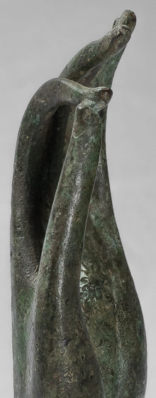 Montiert Antique Thai Stil Südostasien Bronze Thai Teaching Hand 23cm/13"
