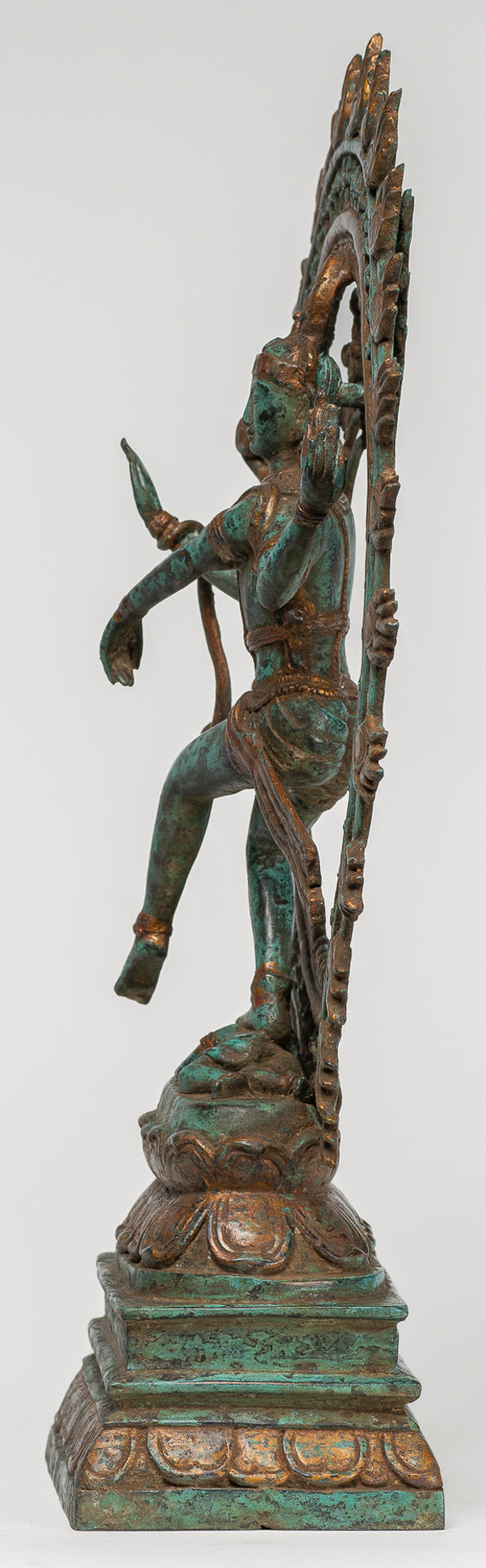 Antique Indian Style Bronze Dancing Shiva statue as Lord Nataraja - 42cm/17"