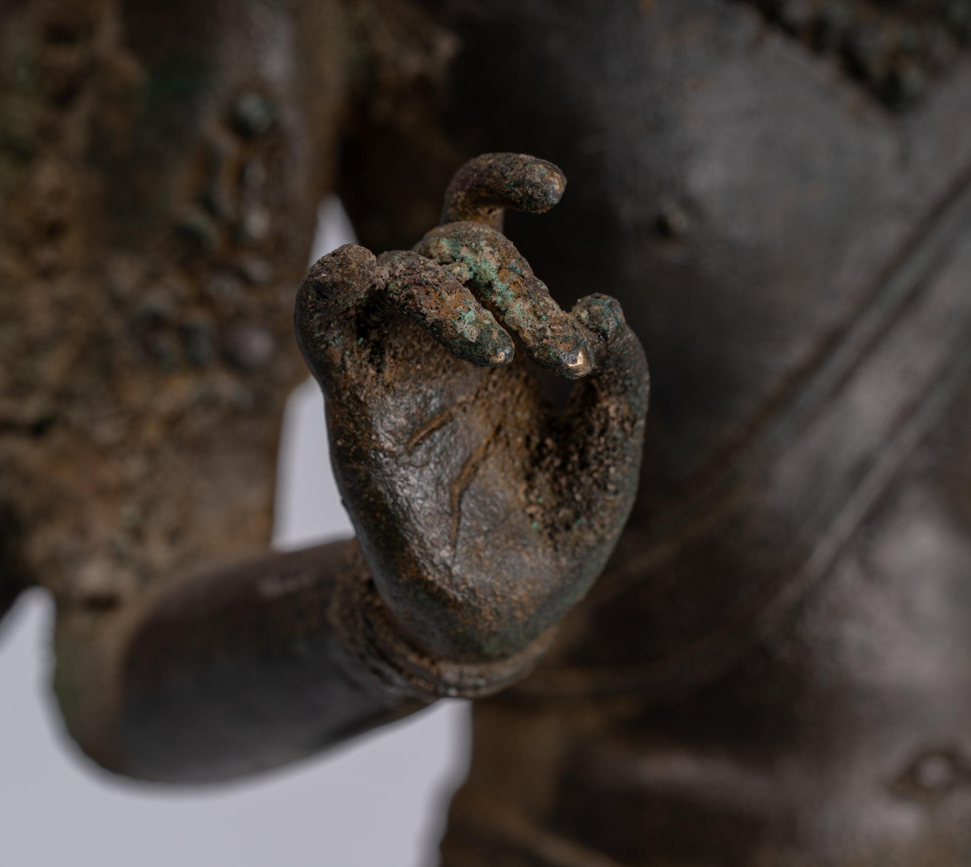 Bodhisattva Statue - Antique Indonesian Style Javanese Avalokitesvara Bodhisattva Statue - 51cm/20"