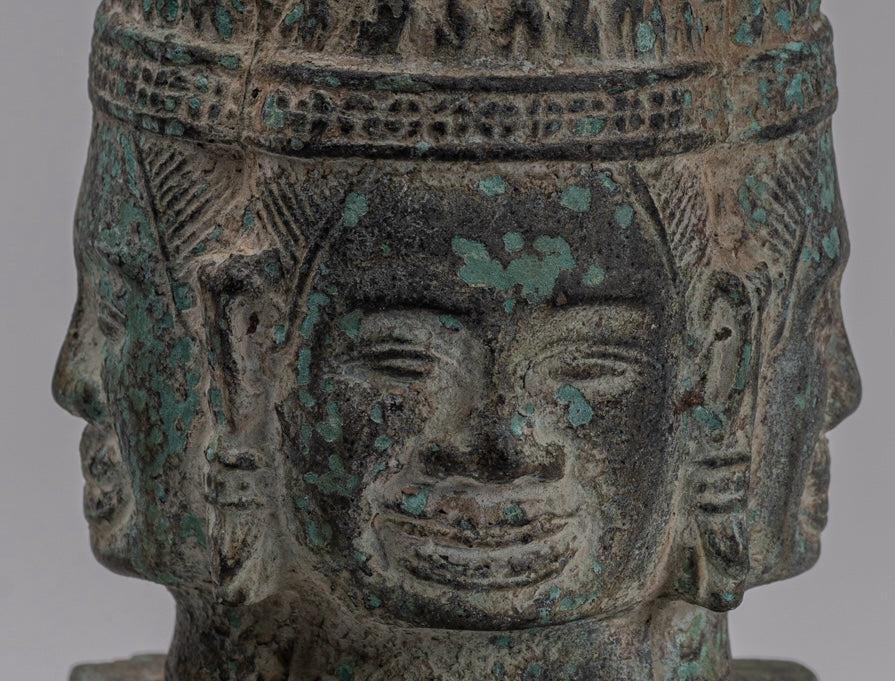 Estatua de Brahma - Torre de Bayón Bayón de estilo jemer antiguo o Stupa- 19cm/8 "