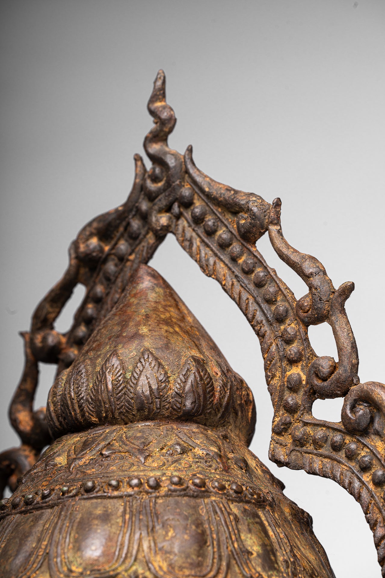 Large Ganesha Statue - Antique Thai Style Bronze Dancing Ganesh Statue - 105cm/42"