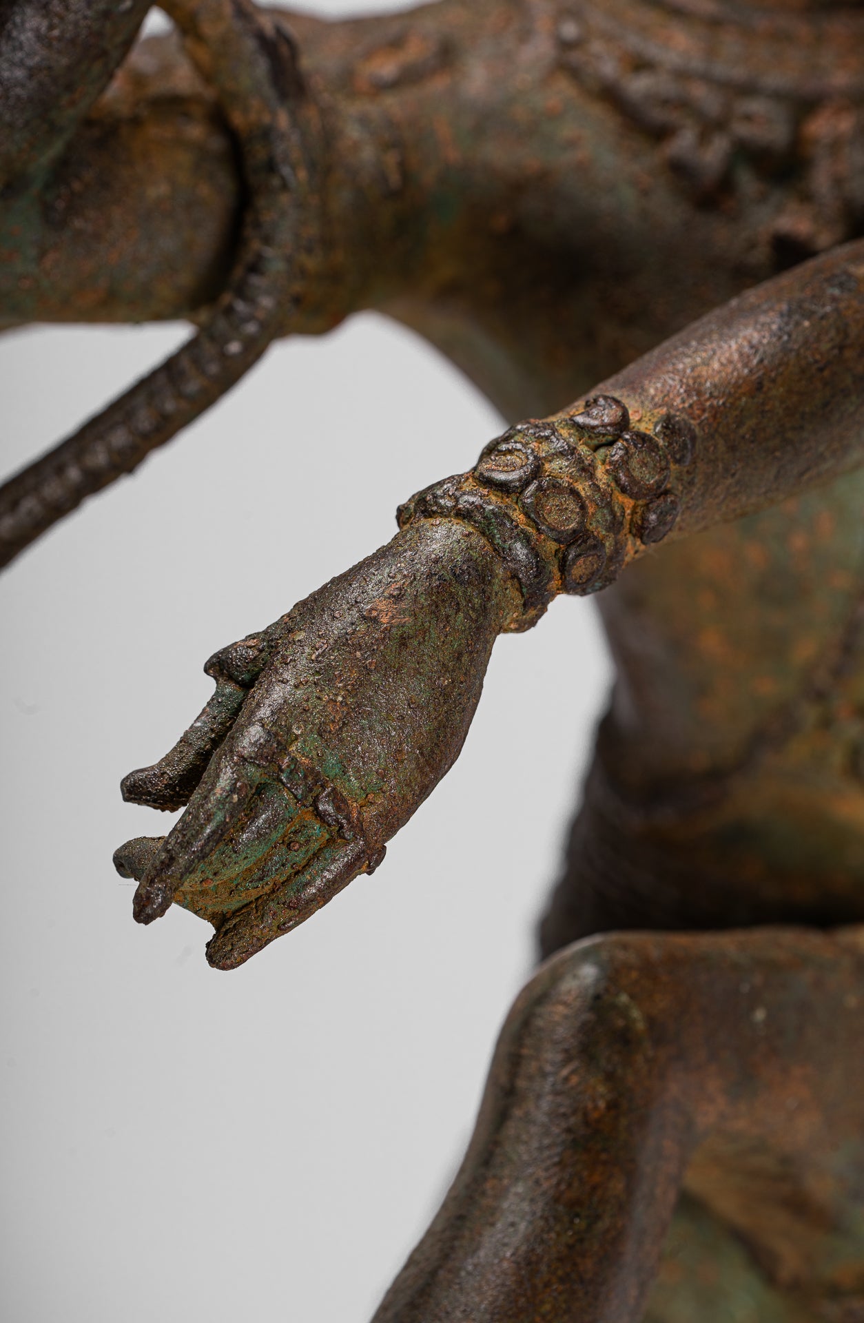 Large Shiva Statue - Antique Indian Style Bronze Dancing Shiva statue as Lord Nataraja - 67cm(27") Tall