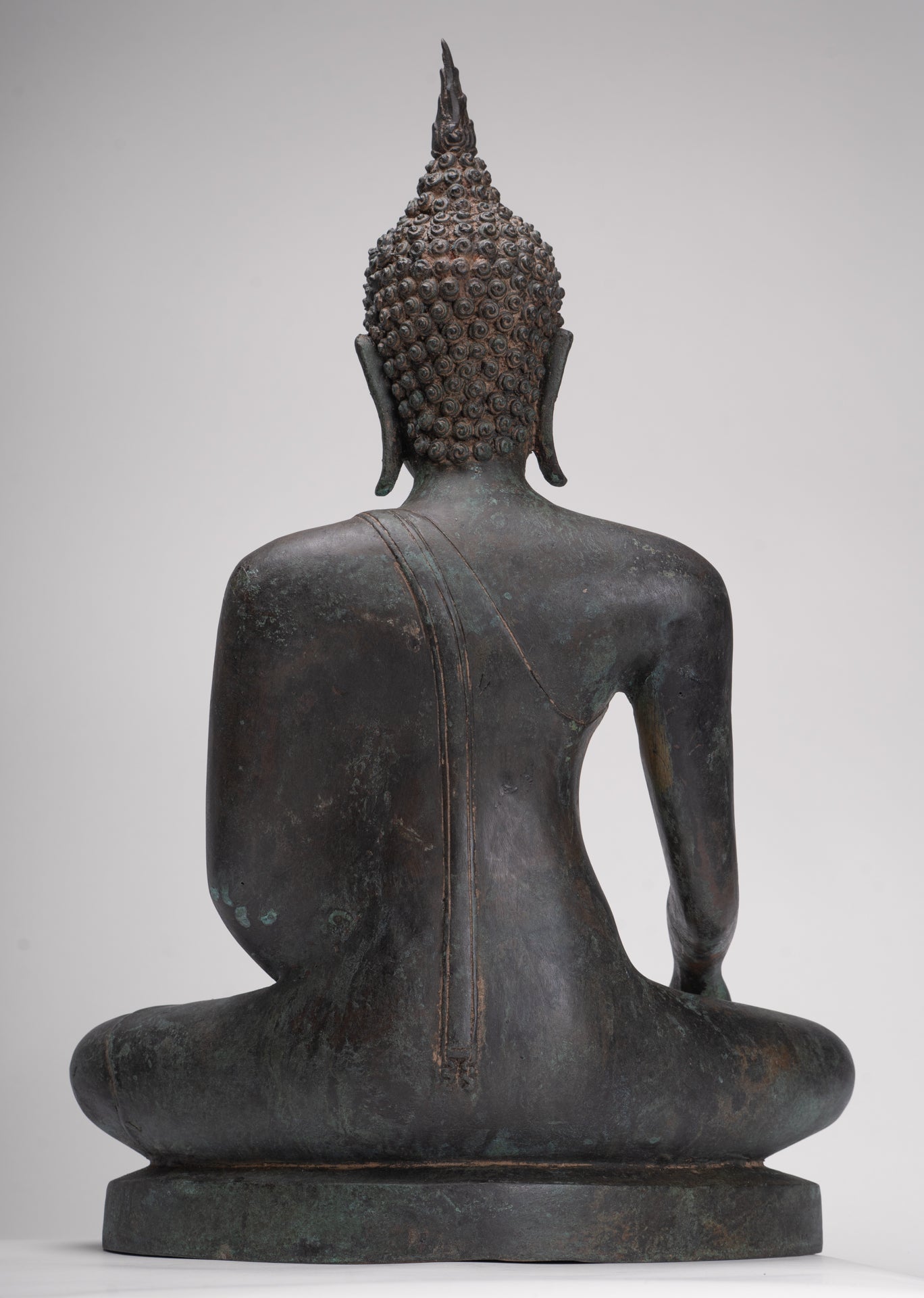 Buddha Statue - Antique Thai Style Sukhothai Enlightenment Buddha Statue - 54cm/22"
