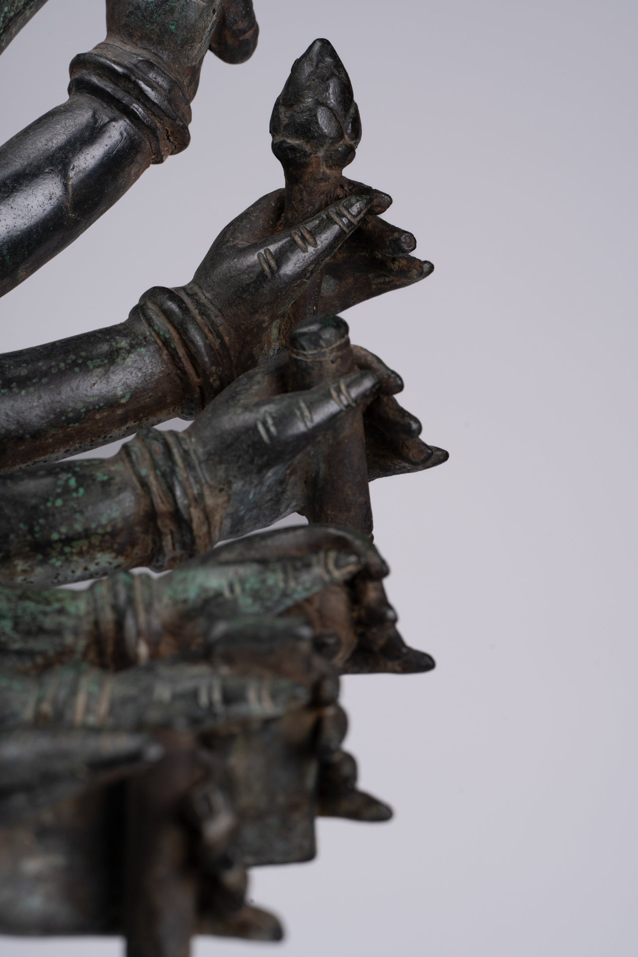 Deity Statue - Antique Khmer Style Bayon Prajnaparamita Statue / Goddess - 115cm/46"