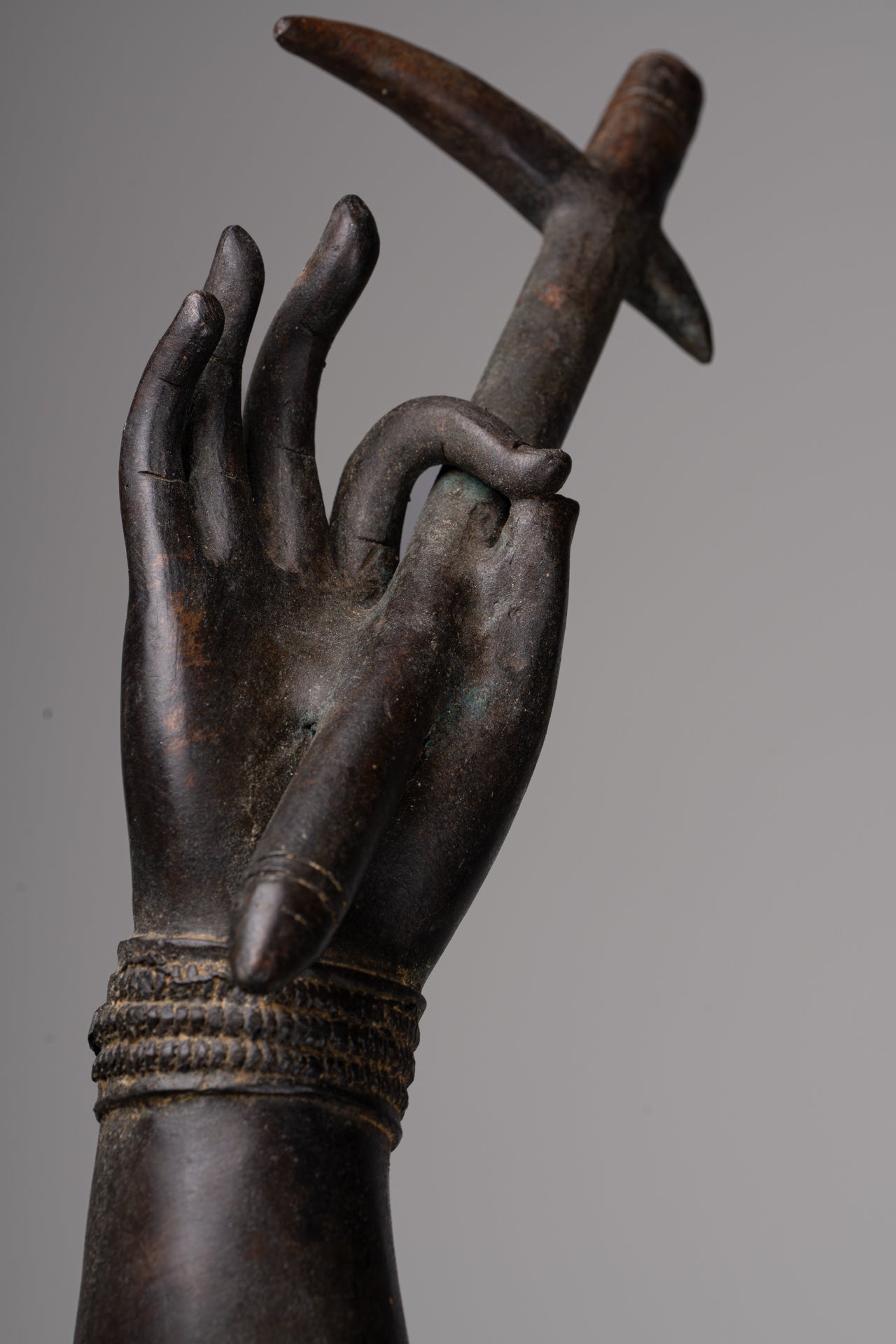 Large Ganesha Statue - Antique Thai Style Bronze Dancing Ganesh Statue - 120cm/48"