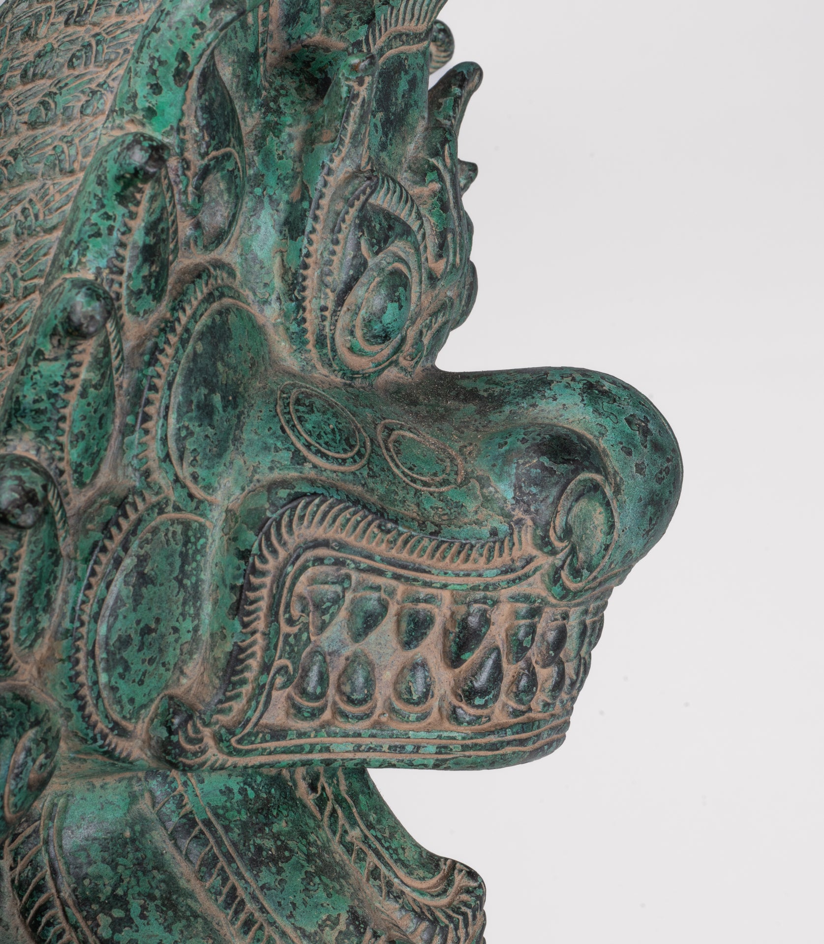 Antique Chinese Style Temple Guardian Lion Foo Dogs Imperial Lion - 66cm/26" (Pair)