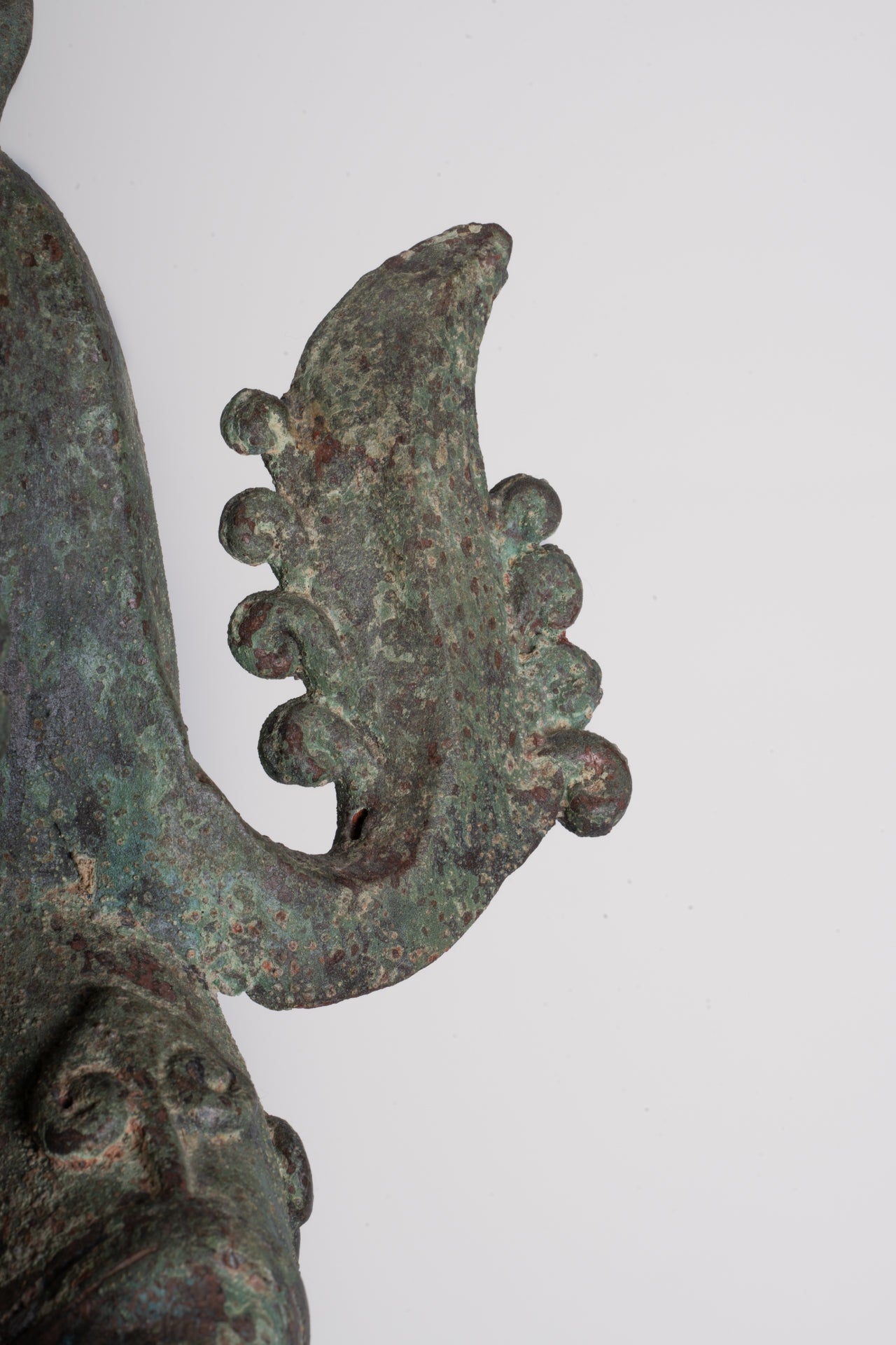 Antique Burmese Style Bronze Shan Enlightenment Seated Buddha Statue - 100cm/40"