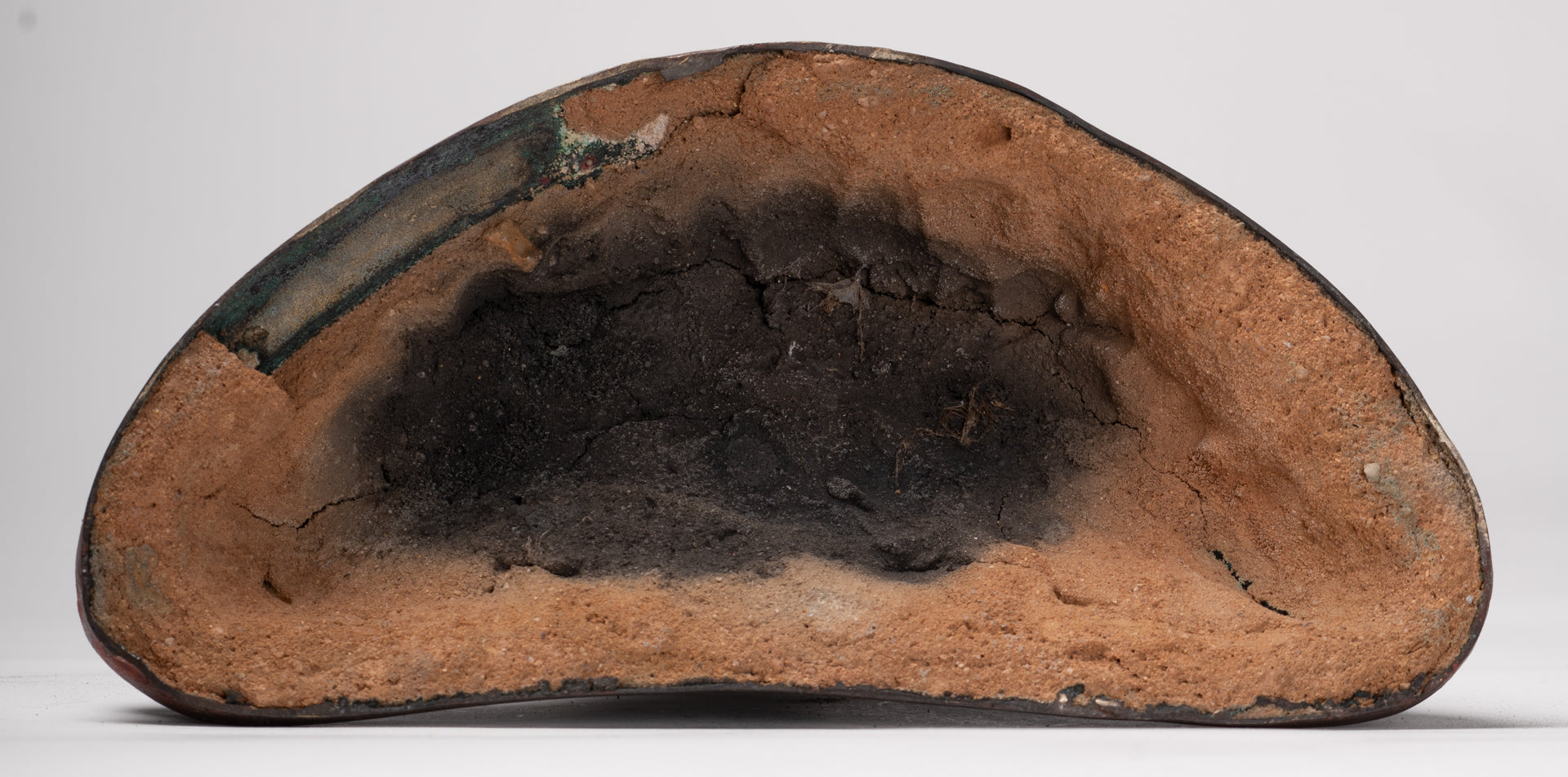 Buddha Statue - Antique Sri Lanka Style Bronze Seated Meditation Buddha Statue - 28cm/11"