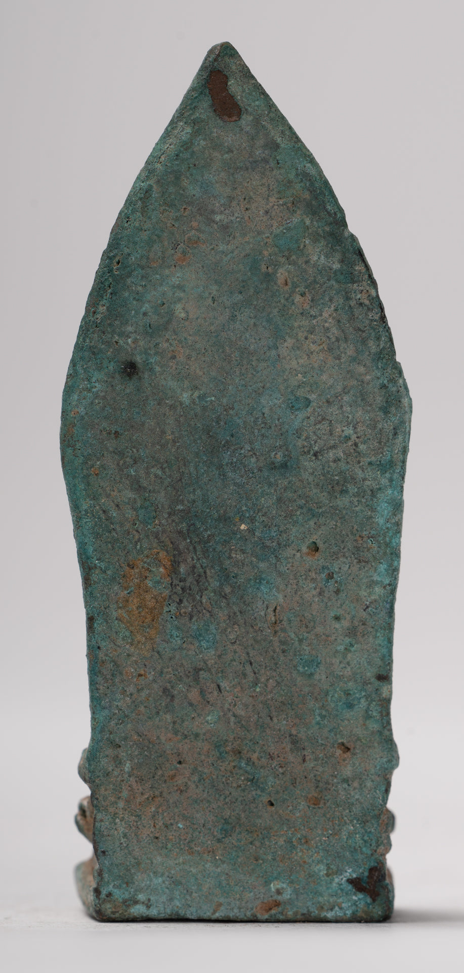 Vishnu Statue - Antique Baphuon Style Stone Seated Khmer Vishnu Statue - 7.5cm / 3"