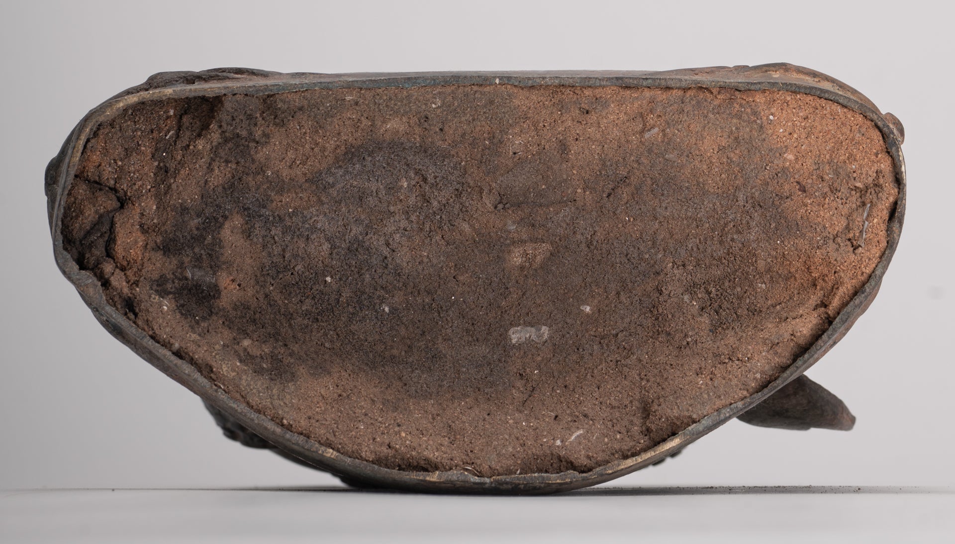 Antique Buddha Statue - Seated Antique Thai Hermit / Wise Man Statue - 29cm/12"