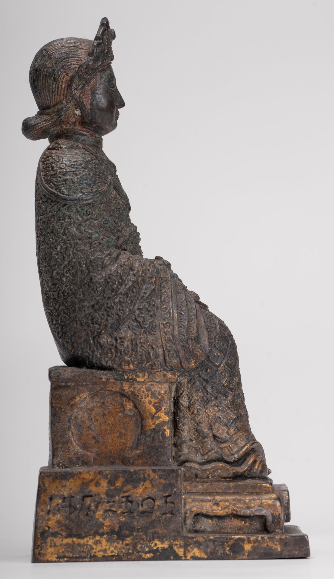 Chinese Heroine - Antique Chinese Style Lim Ko Naio Statue - 23.5cm/9"