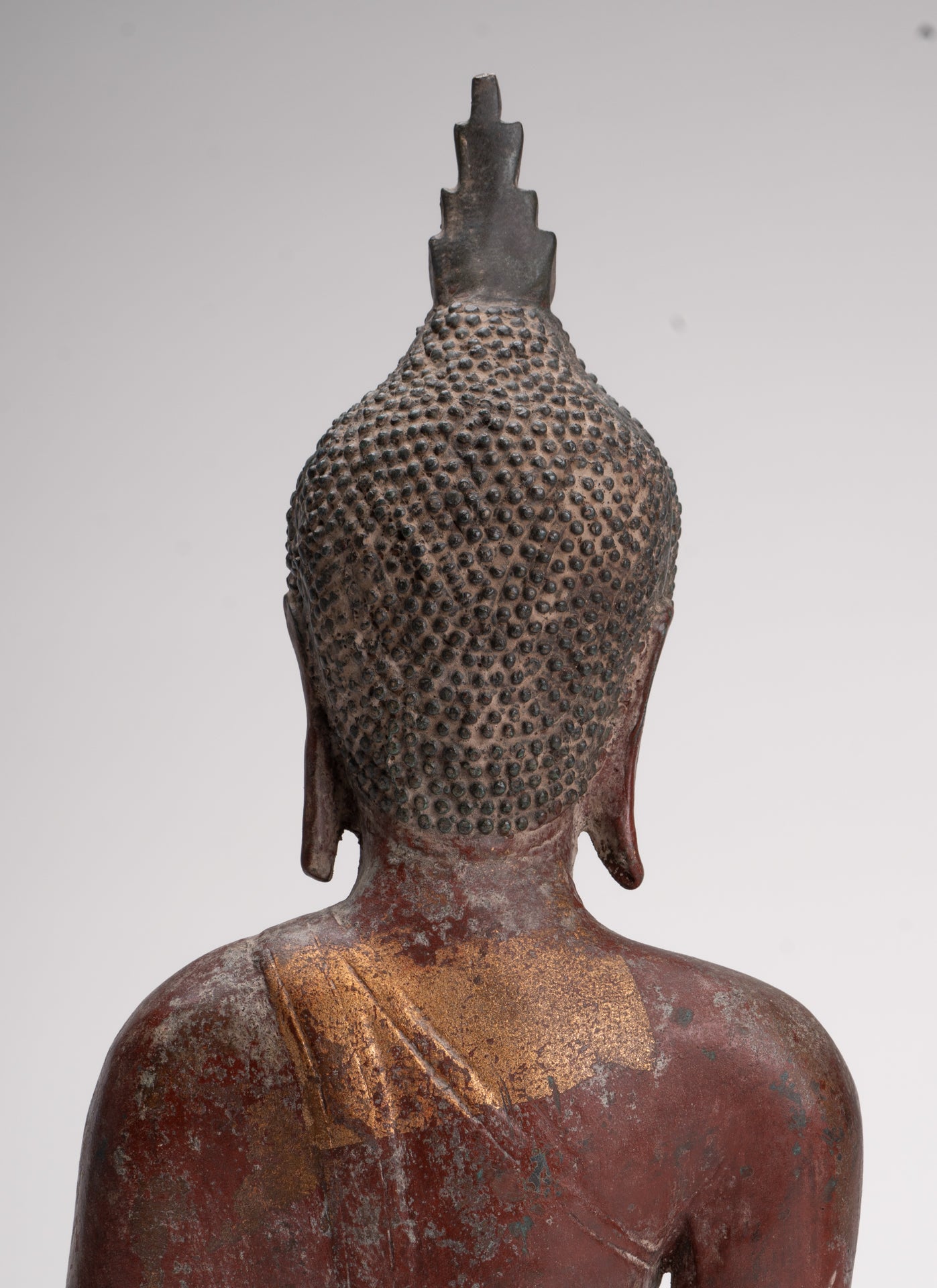 Buddha Statue - Antique Sukhothai Style Thai Enlightenment Buddha Statue - 40cm/16"