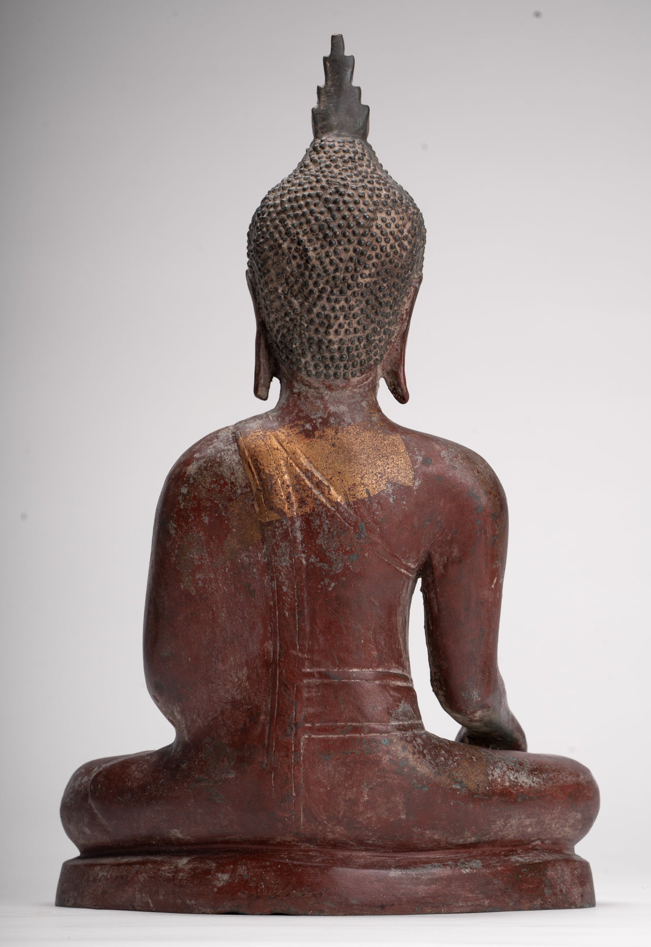 Buddha Statue - Antique Sukhothai Style Thai Enlightenment Buddha Statue - 40cm/16"