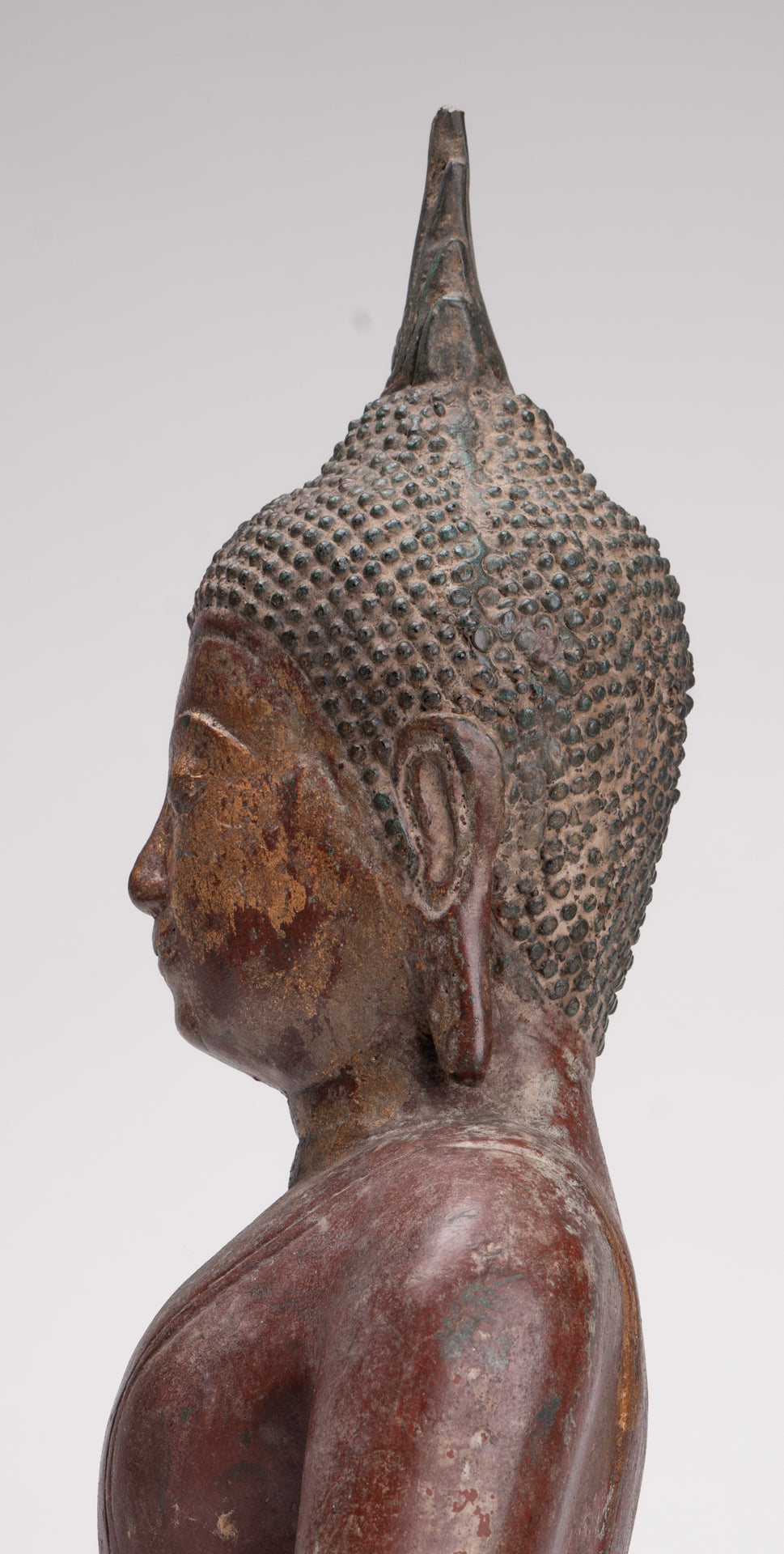 Buddha Statue - Antique Sukhothai Style Thai Enlightenment Buddha Statue - 40cm/16"