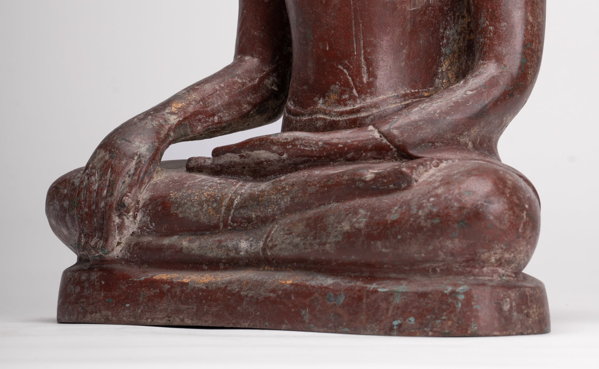Buddha Statue - Antique Sukhothai Style Thai Enlightenment Buddha Statue - 40cm/16"