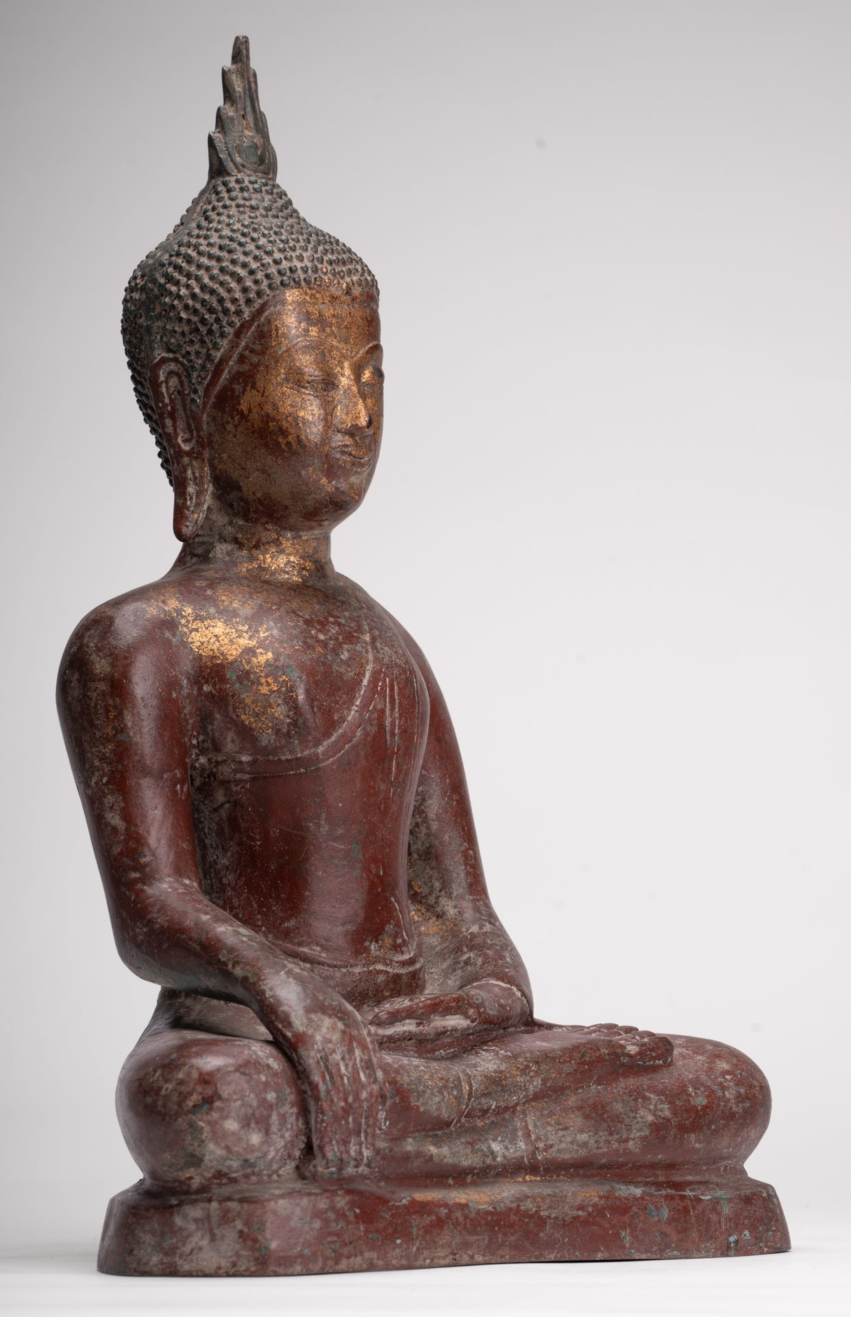 Buddha Statue - Antique Sukhothai Style Thai Enlightenment Buddha Statue - 40cm/16"