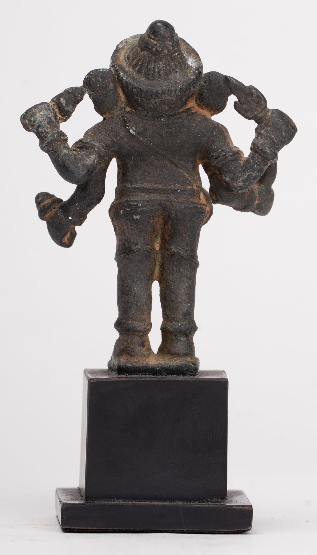 Antike Ganesha-Statue aus Bronze im Khmer-Stil – 11 cm.