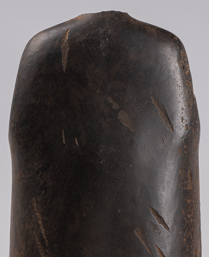 Buddha Statue - Antique Thai Style Standing Stone Dvaravati Buddha (probably) Statue - 58cm/23" Tall