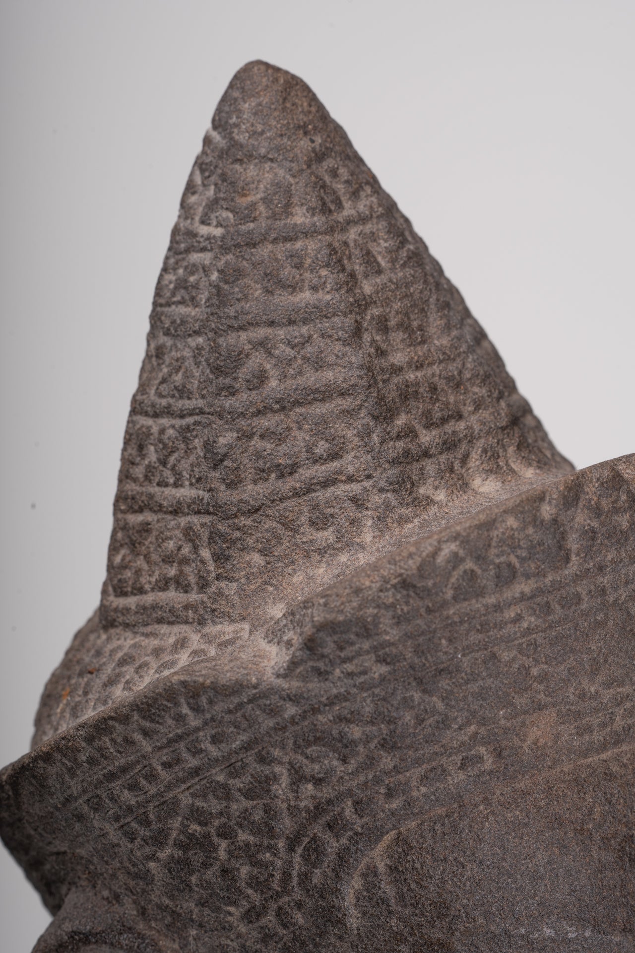 Apsara Statue - Antique Khmer Style Stone Angkor Apsara or Angel Statue - 58cm/23"