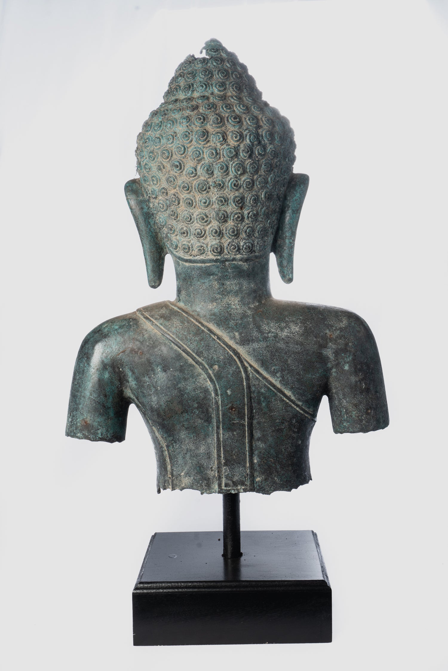 Estatua de Buda - Estatua de Torso Buddha de Estilo Thai antigüedades - 67 cm/27 "