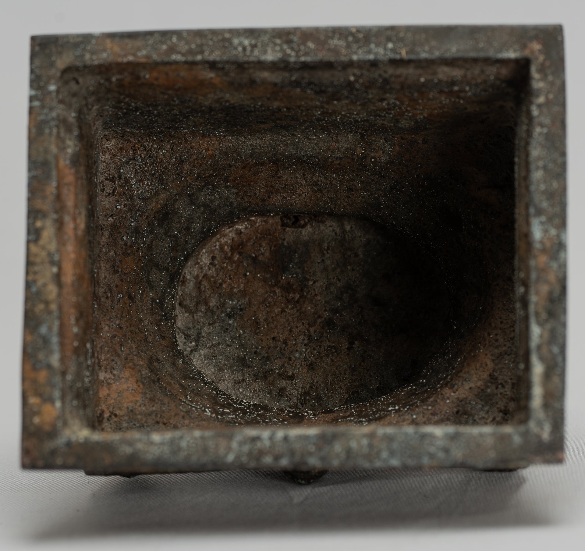 Estatua de Jambhala - Estatua de Jambhala de Java Majapahit antiguo de Jambhala Dios de la riqueza - 23cm/9 "