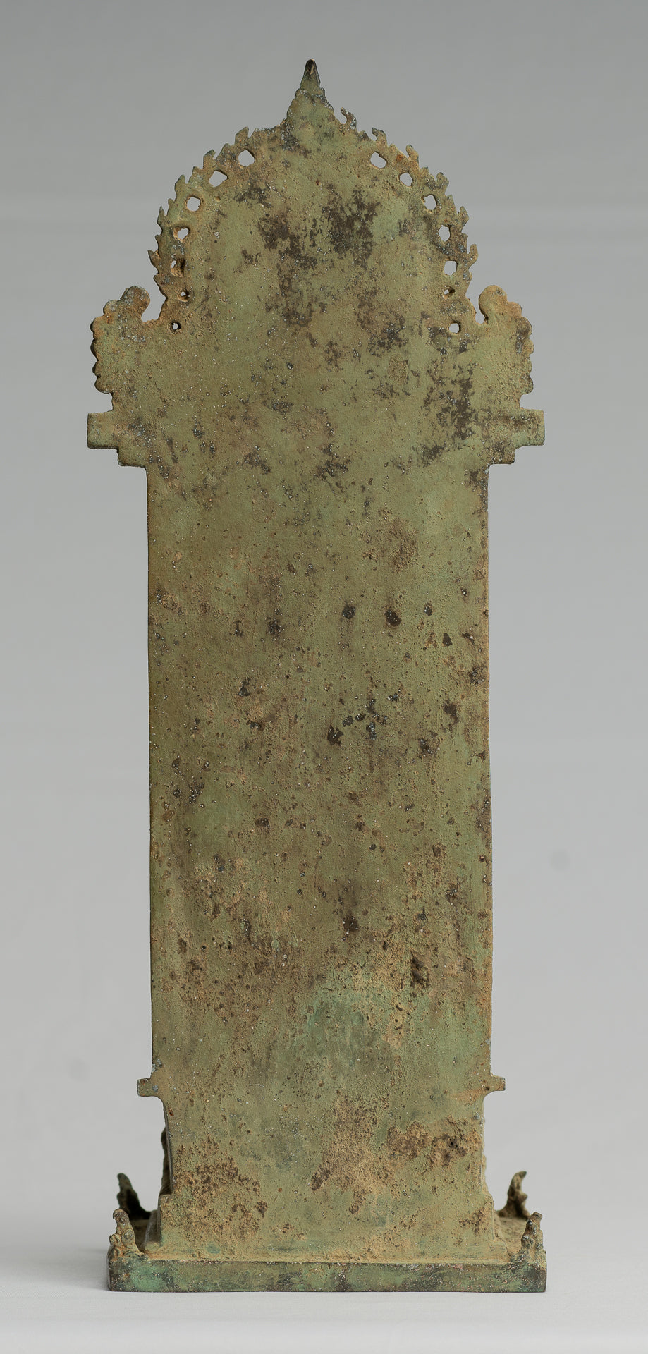 Estatua de Buda - Estilo indonesio antiguo Bronce Javanese enseñanza Buda - 36 cm/14 "