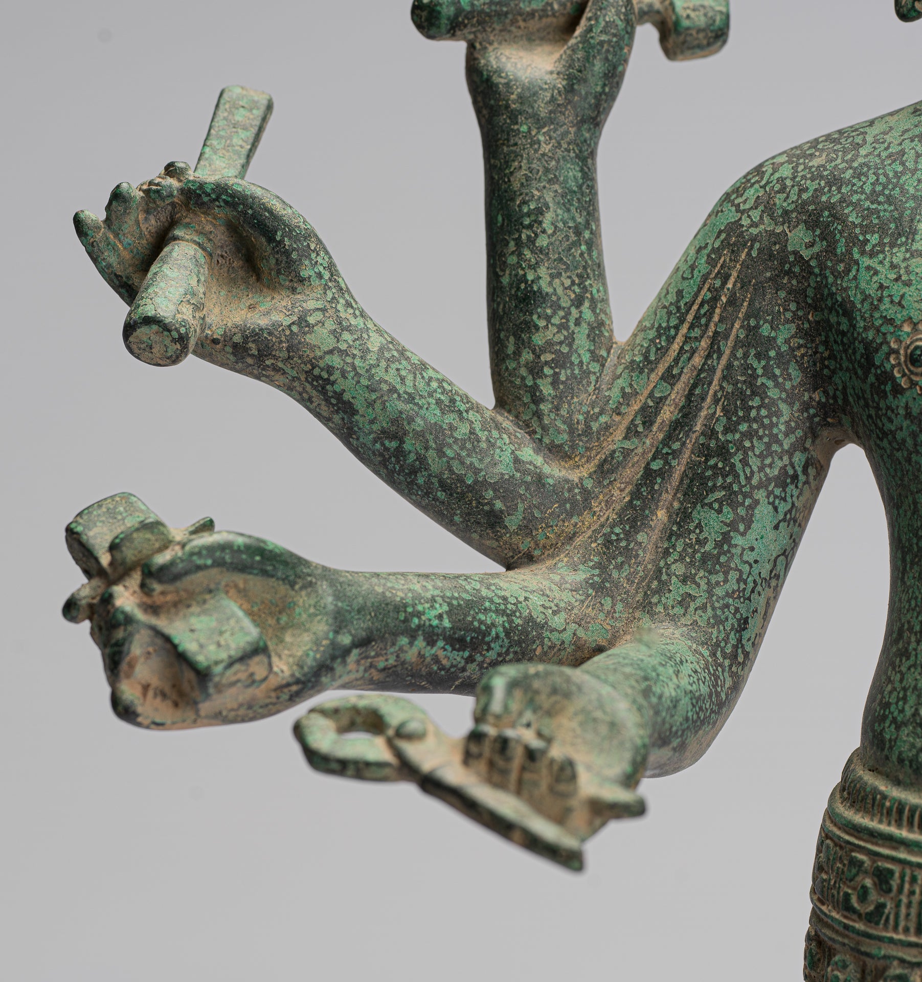 Estatua de Vishnu - Estatua de Vishnu Style Vishnu Style Bayon Style Khmer - 54cm/22 "