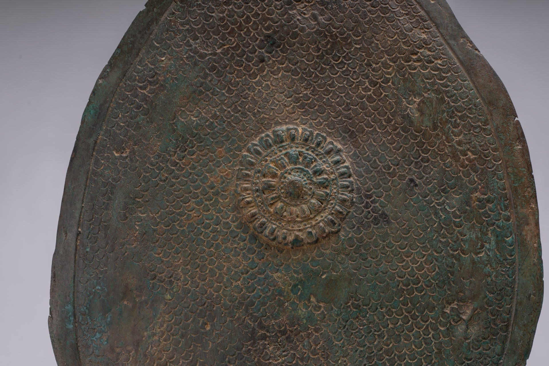 Statua Buddha - Antique Thai Thai Bronzo Meditazione seduta Naga Buddha Statua - 66 cm/26 "