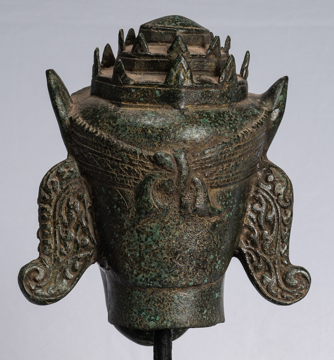 Antique Khmer Style Bronze Hayagriva Kalkin Horse of Vishnu - 25cm/10"