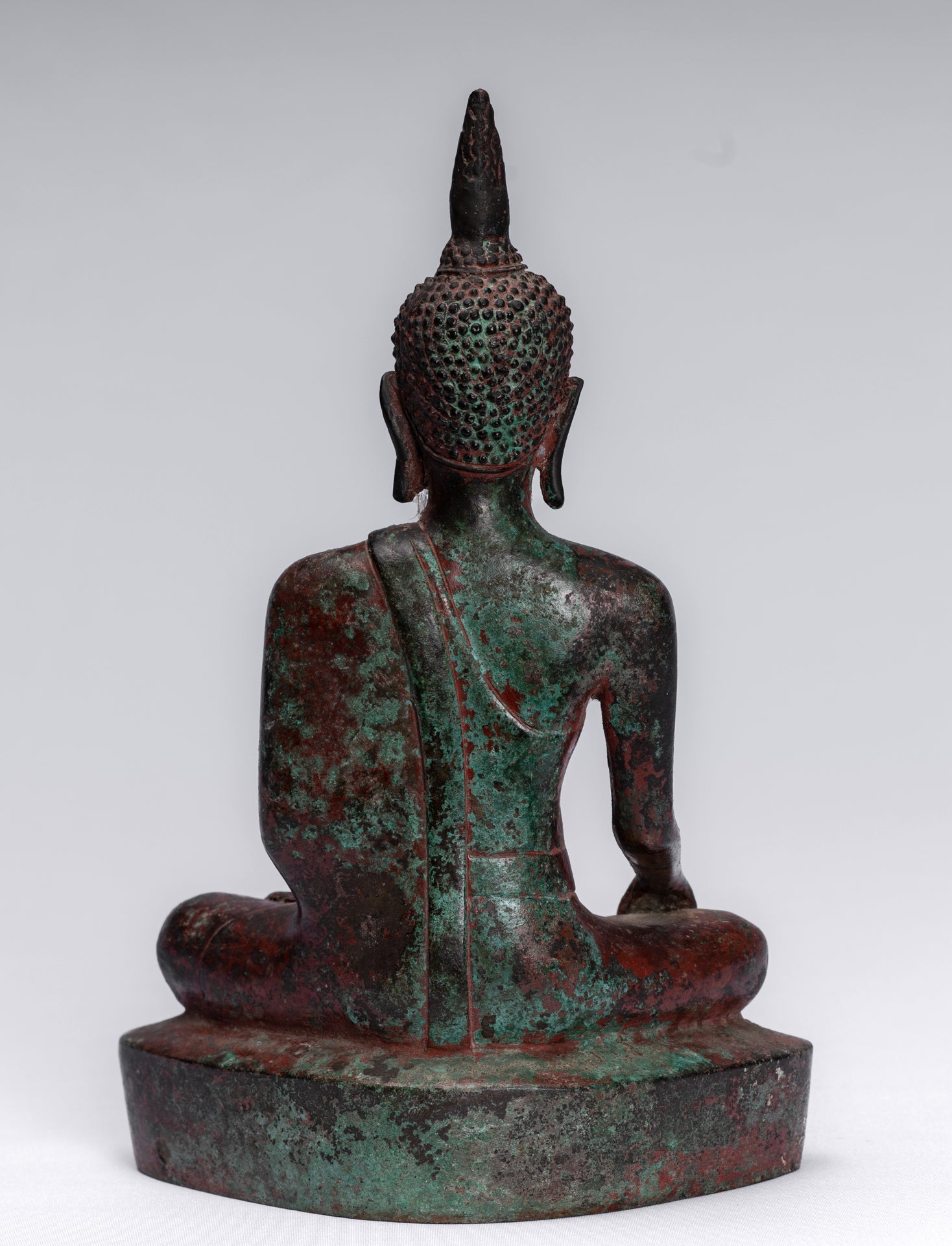 Buddha Statue - Antique Sukhothai Style Thai Enlightenment Buddha Statue - 24cm/10"