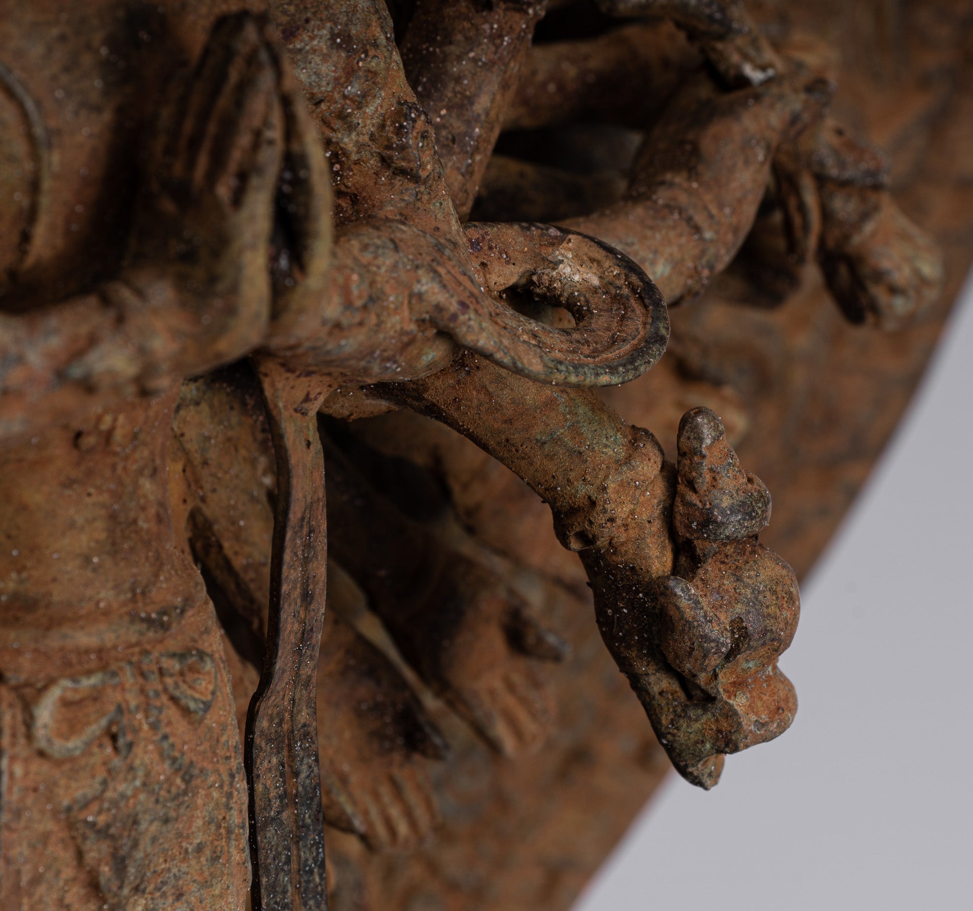 Bodhisattva Statue-Antike Indonesische Stil Javanese 1000 Arm Avaloketishvara Bodhisattva Statue-61cm/24 "