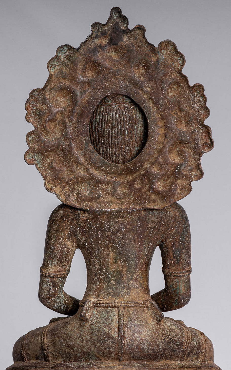 Statue de Bouddha-Antique indonésien Style Bronze Javanais Amitabha Bouddha Statue-43cm/17 "