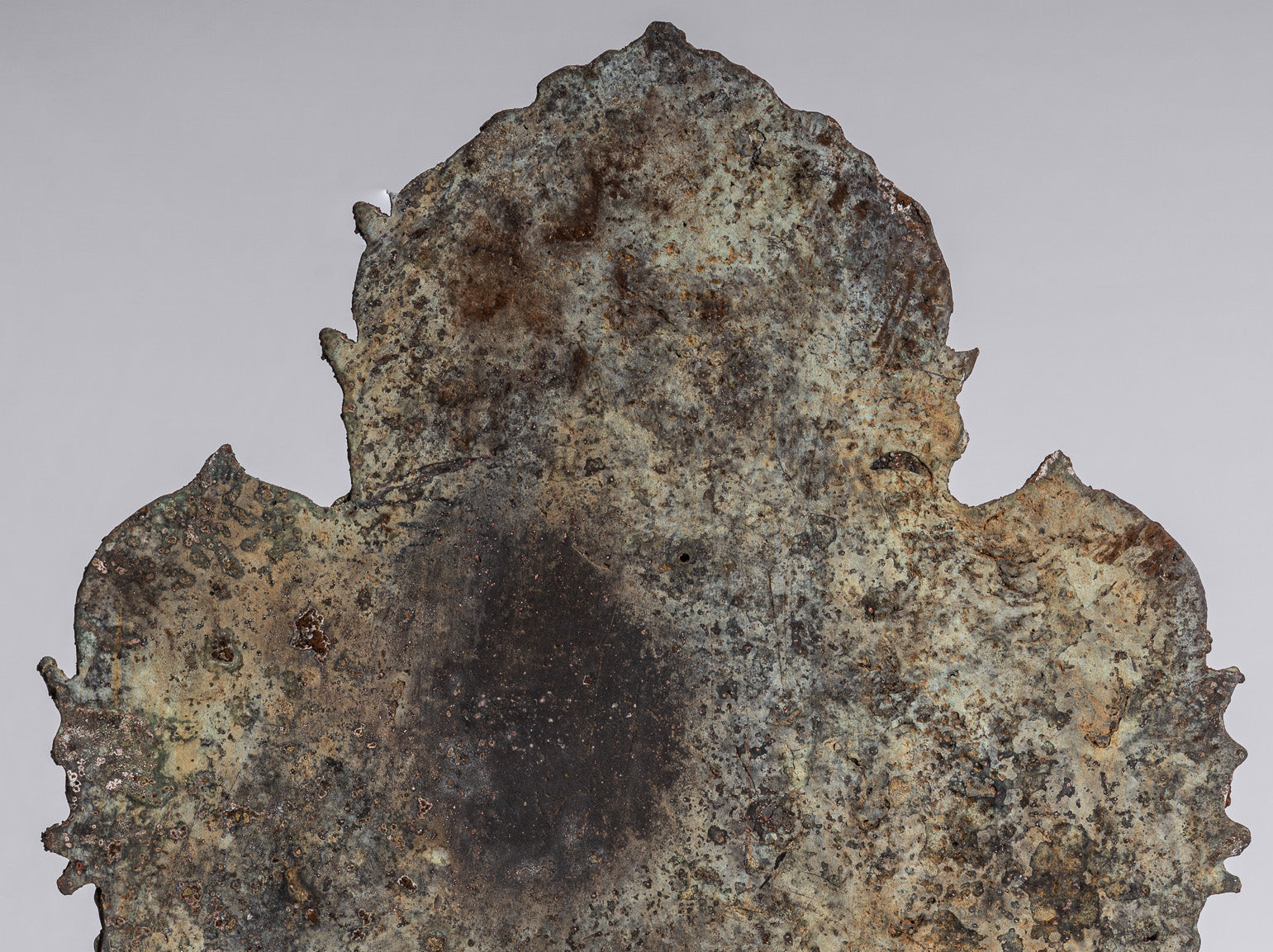 Statue de Bouddha-Antique Indonésie Style Bronze Javanais Protection Bouddha Statue-31cm/12 "