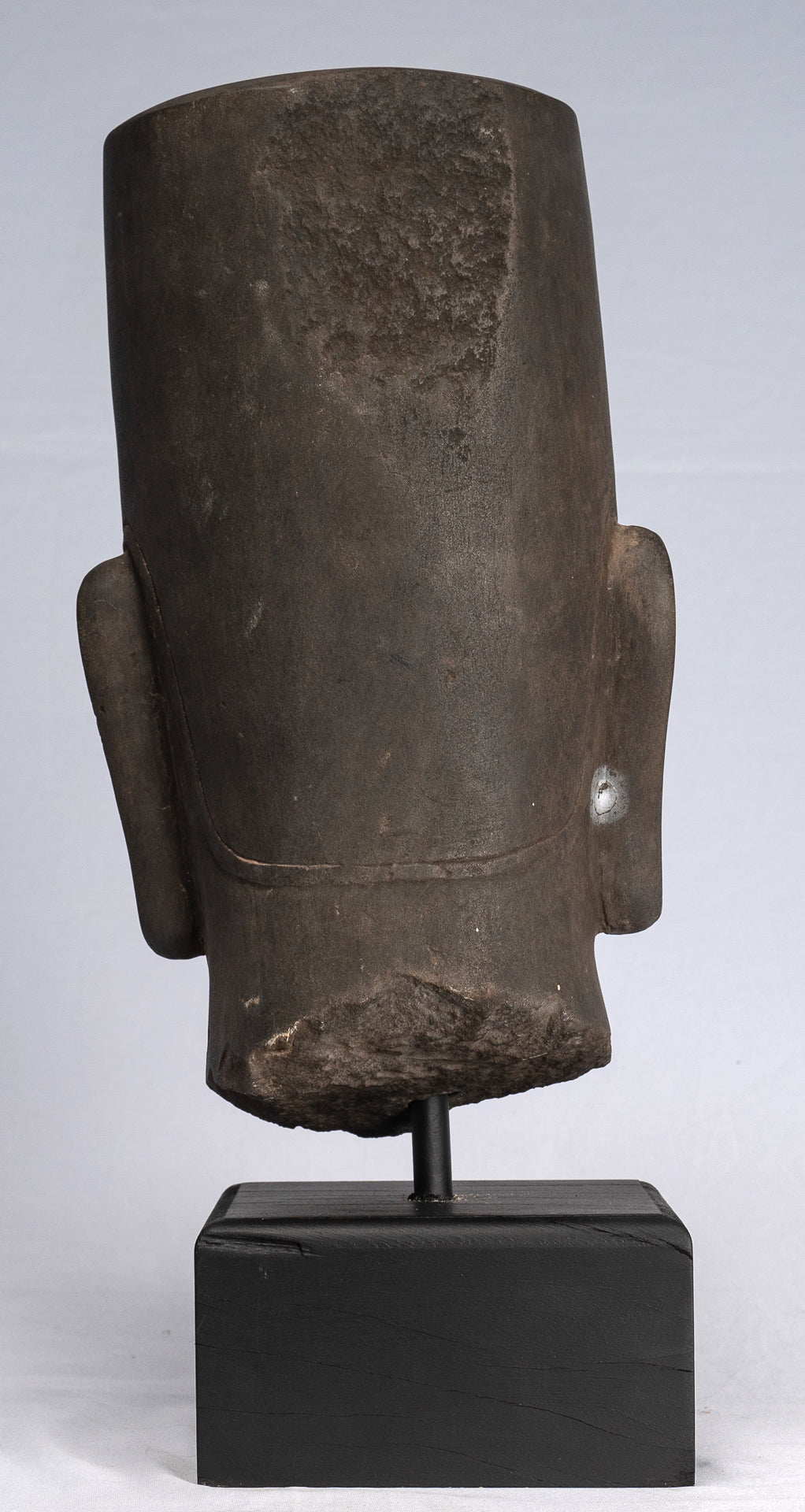 Vishnu Statue - Antique Phnom Da Style Hari Hari or Vishnu Head - 39cm/16"