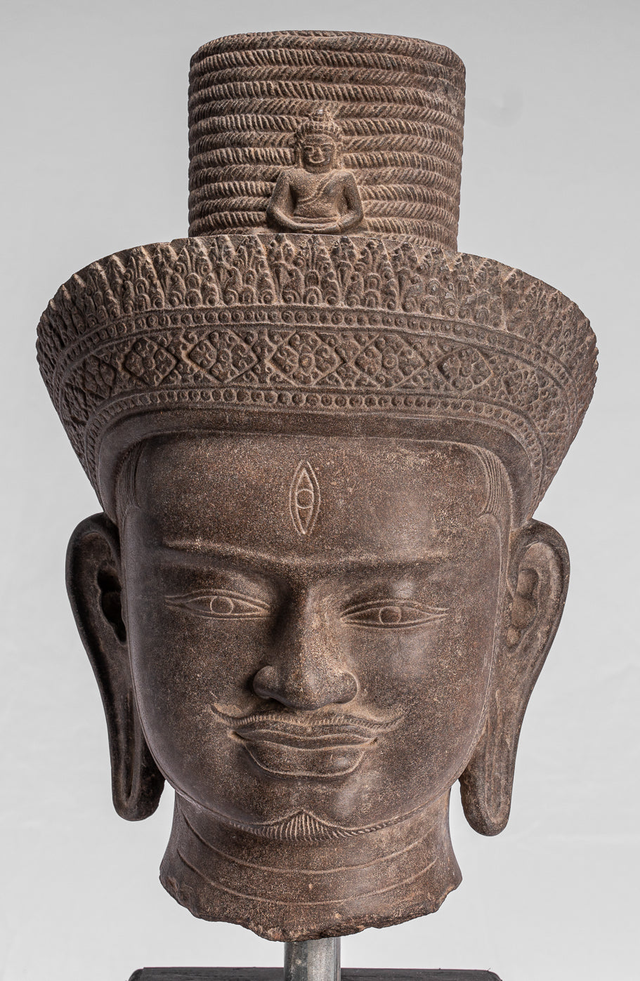 Estatua de Bodhisattva Avalokitesvara de estilo antiguo Koh Ker - 54cm/22 "