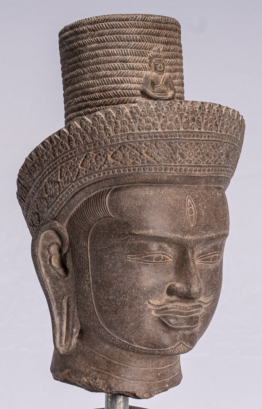 Estatua de Bodhisattva Avalokitesvara de estilo antiguo Koh Ker - 54cm/22 "