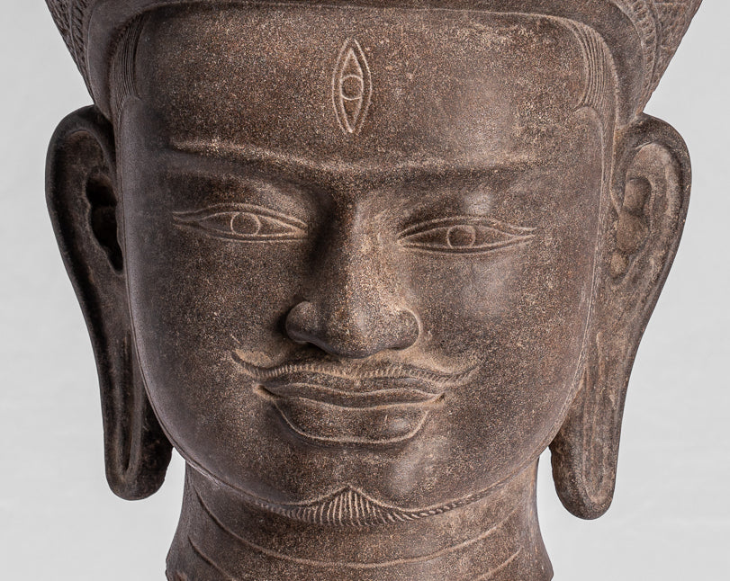 Estatua de Bodhisattva Avalokitesvara de estilo antiguo Koh Ker - 54cm/22 "