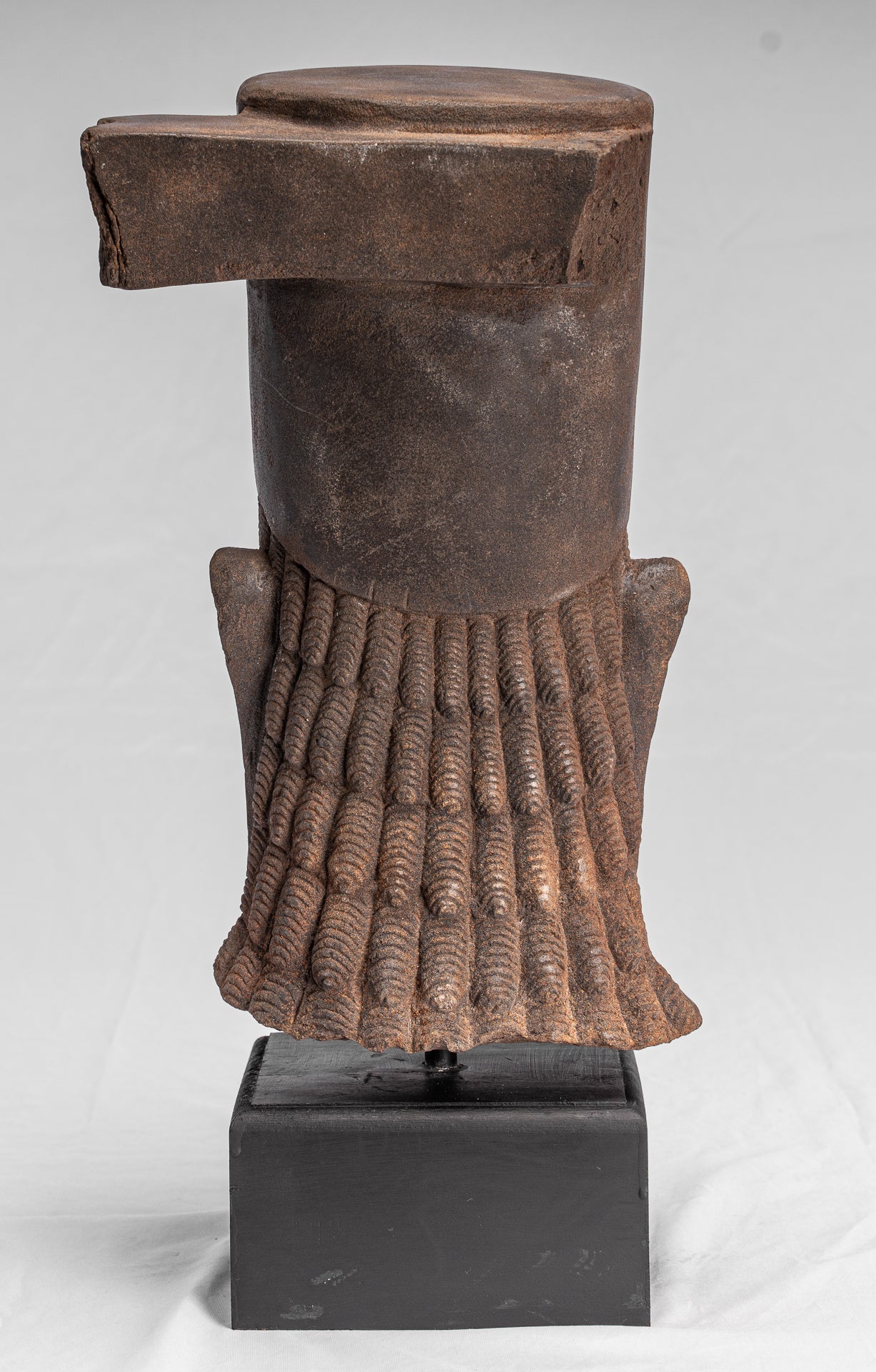 Antiguo Phnom da Style Khmer Vishnu Head - Protector & Preserver - 43cm/33 "