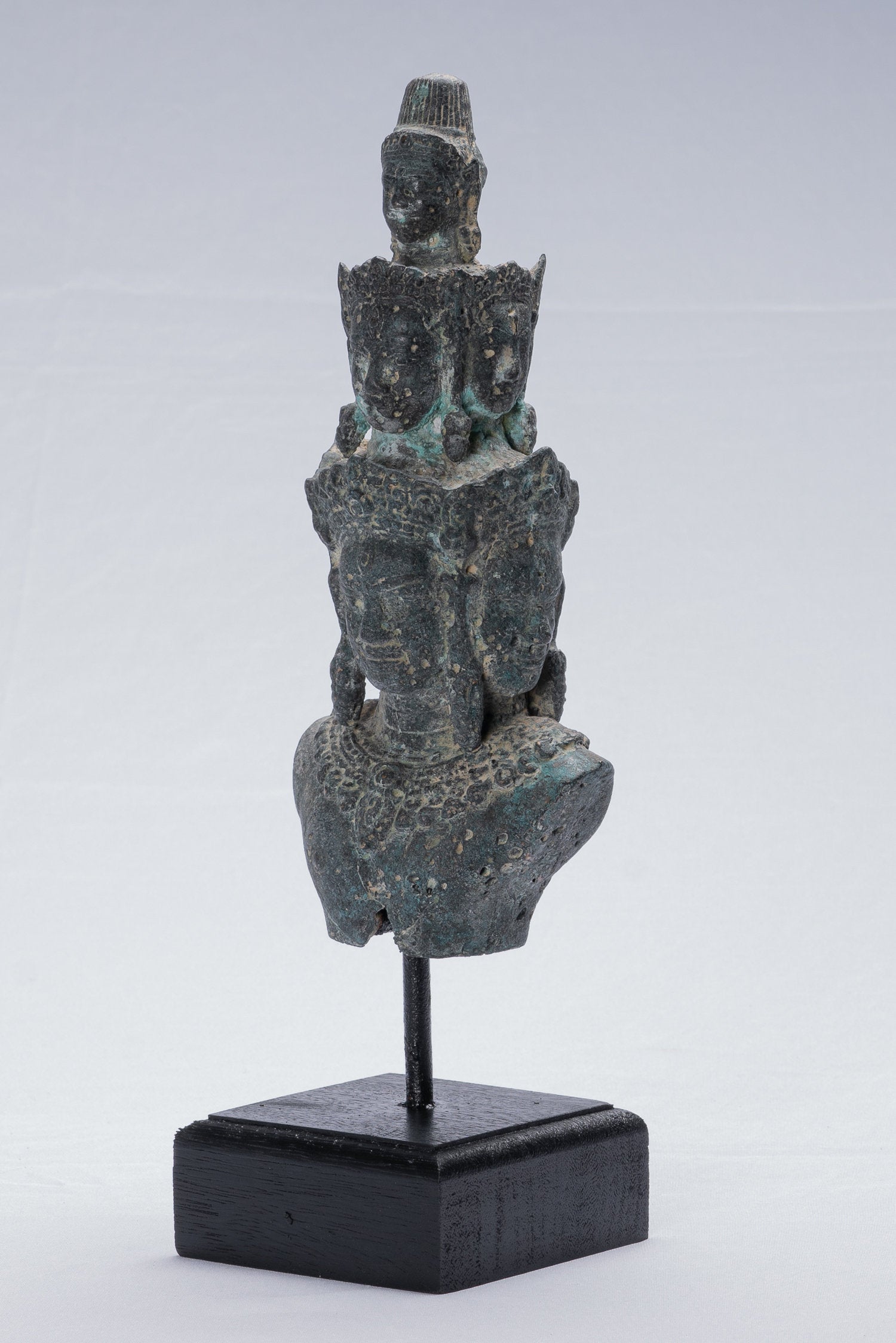Bodhisattva – Hevajra-Statue aus Bronze im antiken Baphuon-Stil – 34 cm.