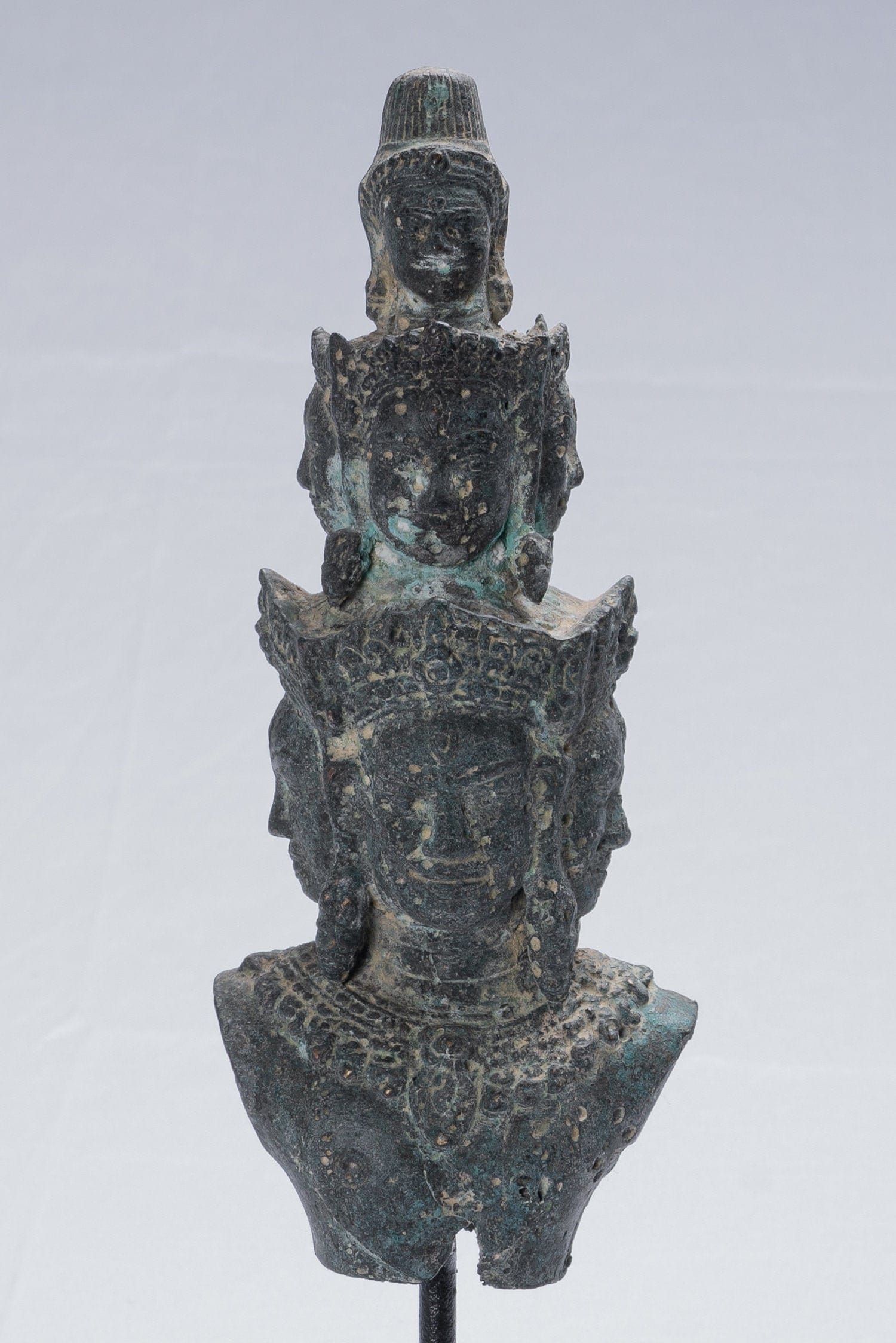 Bodhisattva – Hevajra-Statue aus Bronze im antiken Baphuon-Stil – 34 cm.
