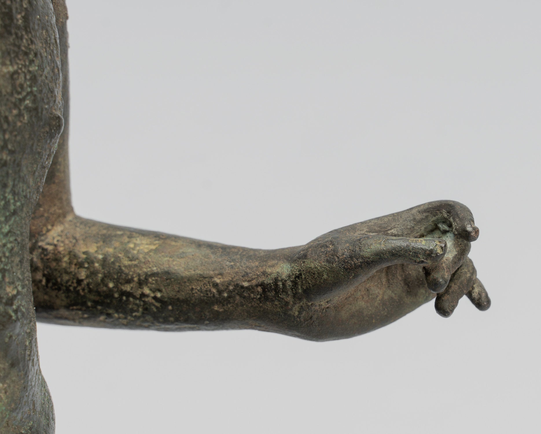 Estatua de Vishnu - Estatua de bronce de estado de estilo indonesio antiguo de indonesio - 44cm/18 "