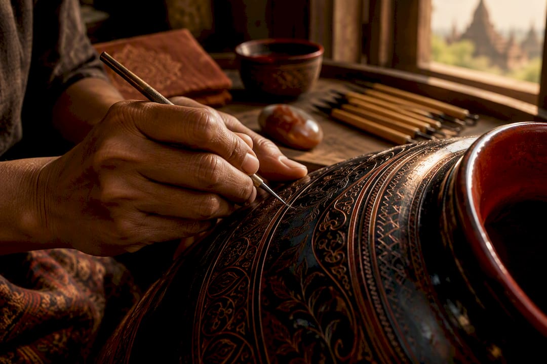 5–20 Layers and 4–8 Months: Why Collectors Value Burmese Lacquerware
