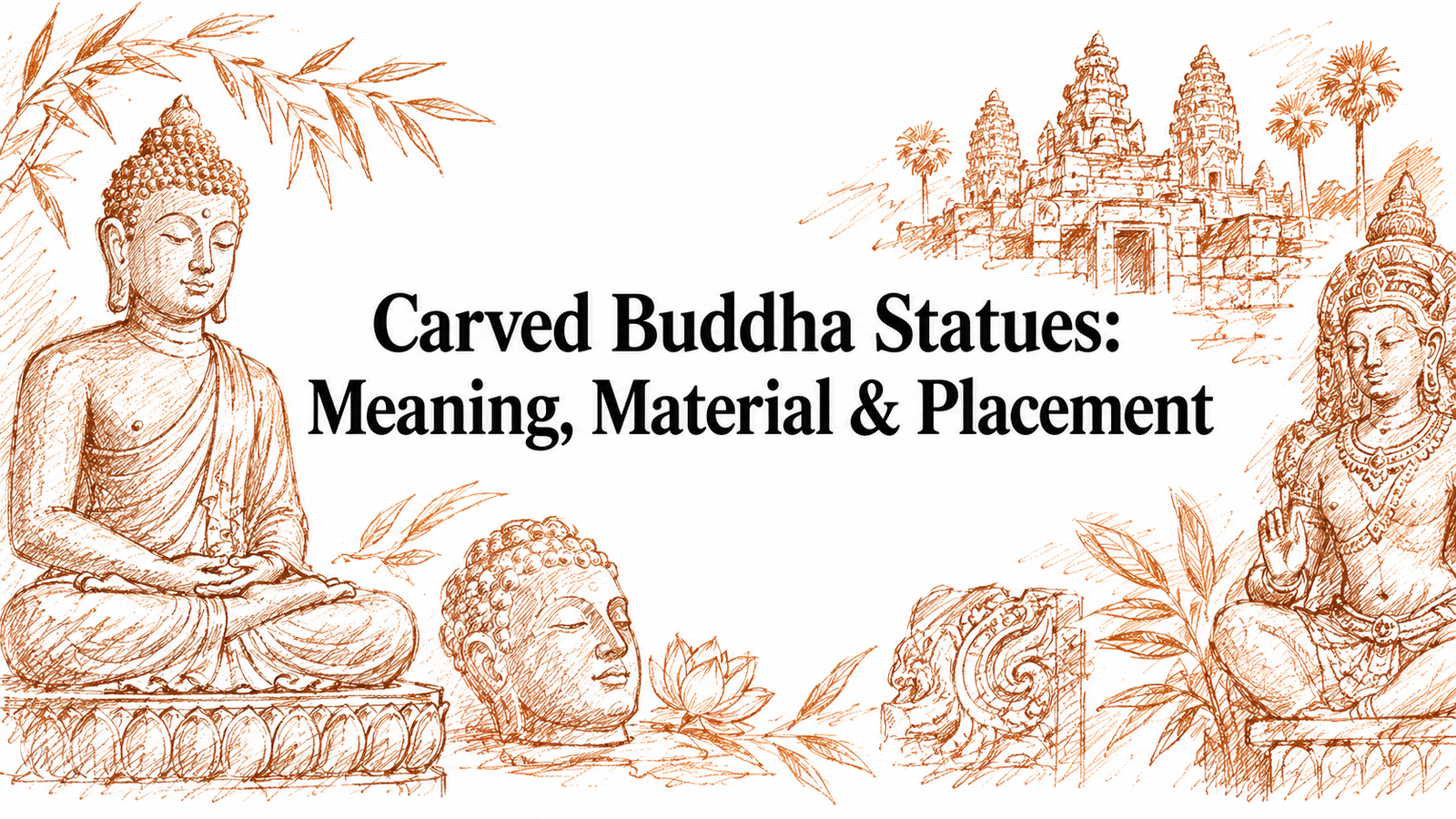 Carved Buddha Statues: Meaning, Material & Placement