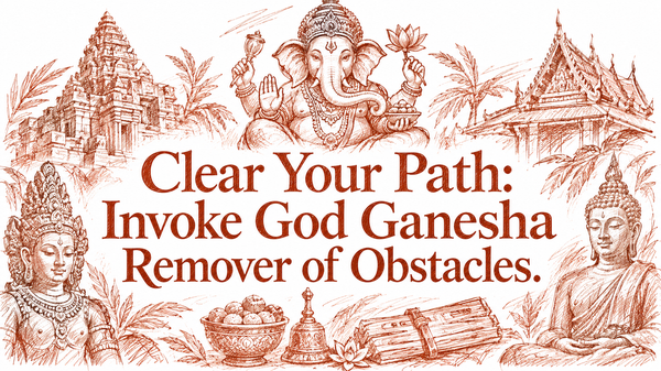 Clear Your Path: Invoke God Ganesha Remover of Obstacles.